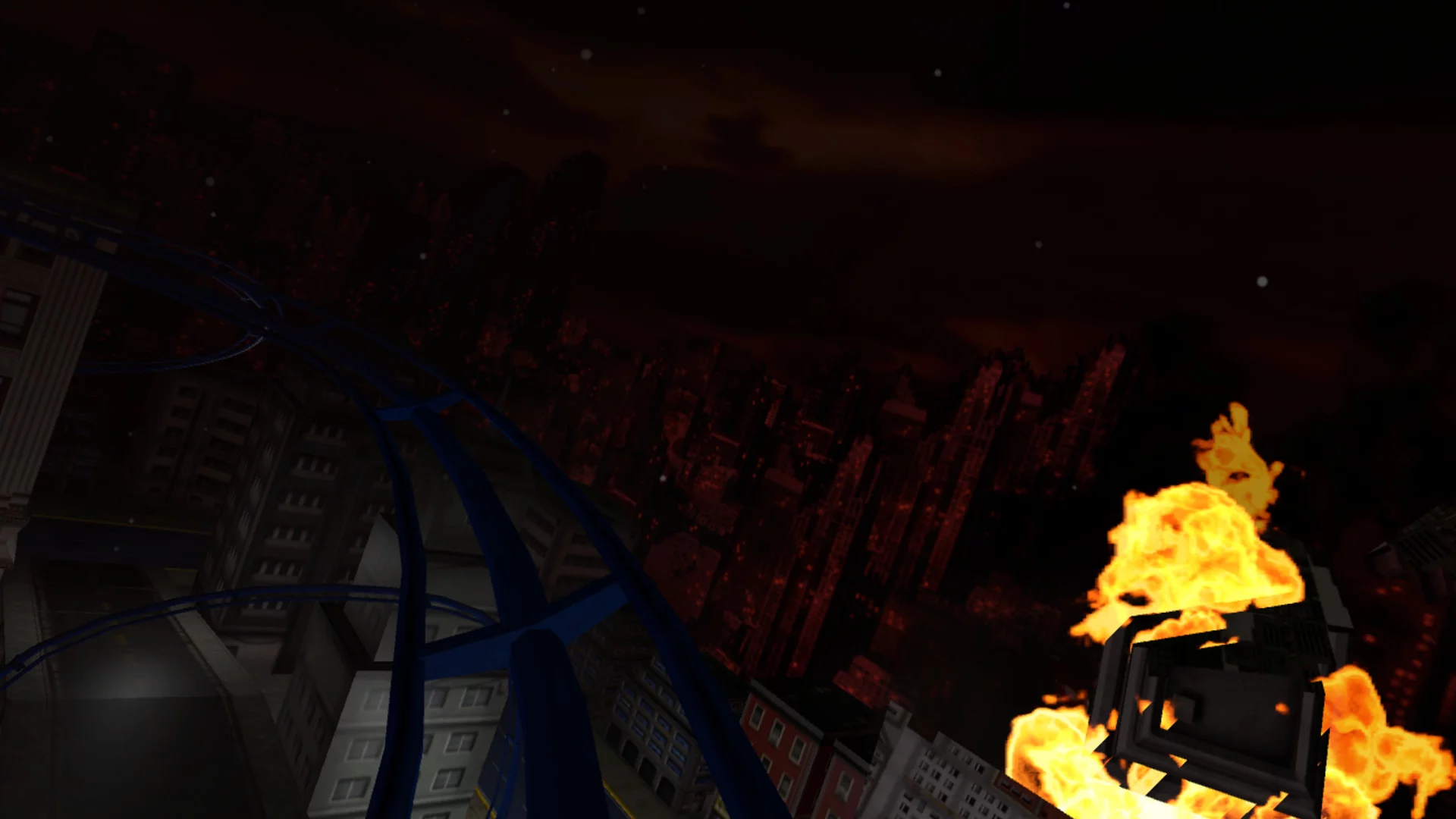 Изображение игры: Roller Coaster Apocalypse VR