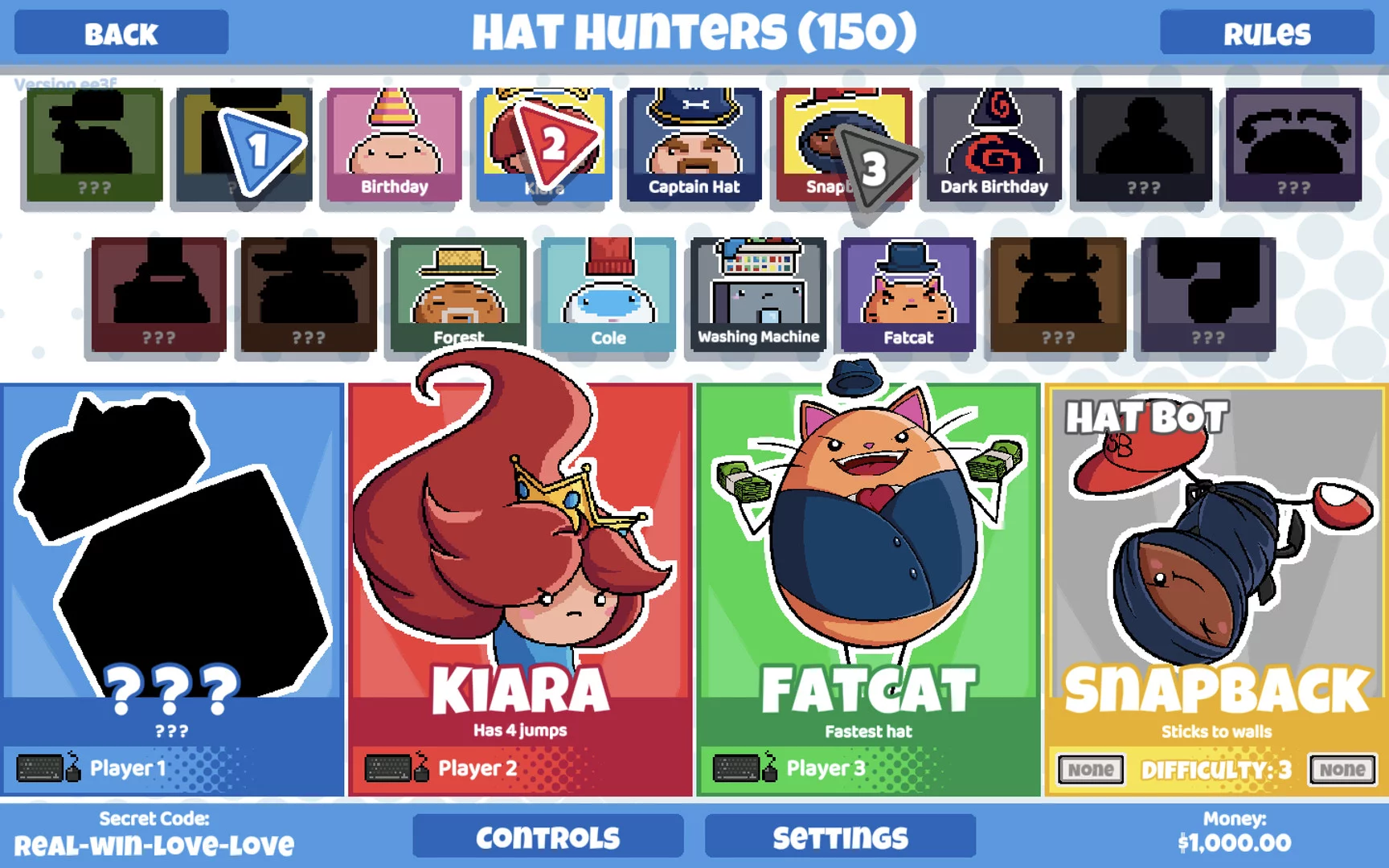 Изображение игры: King of the Hat