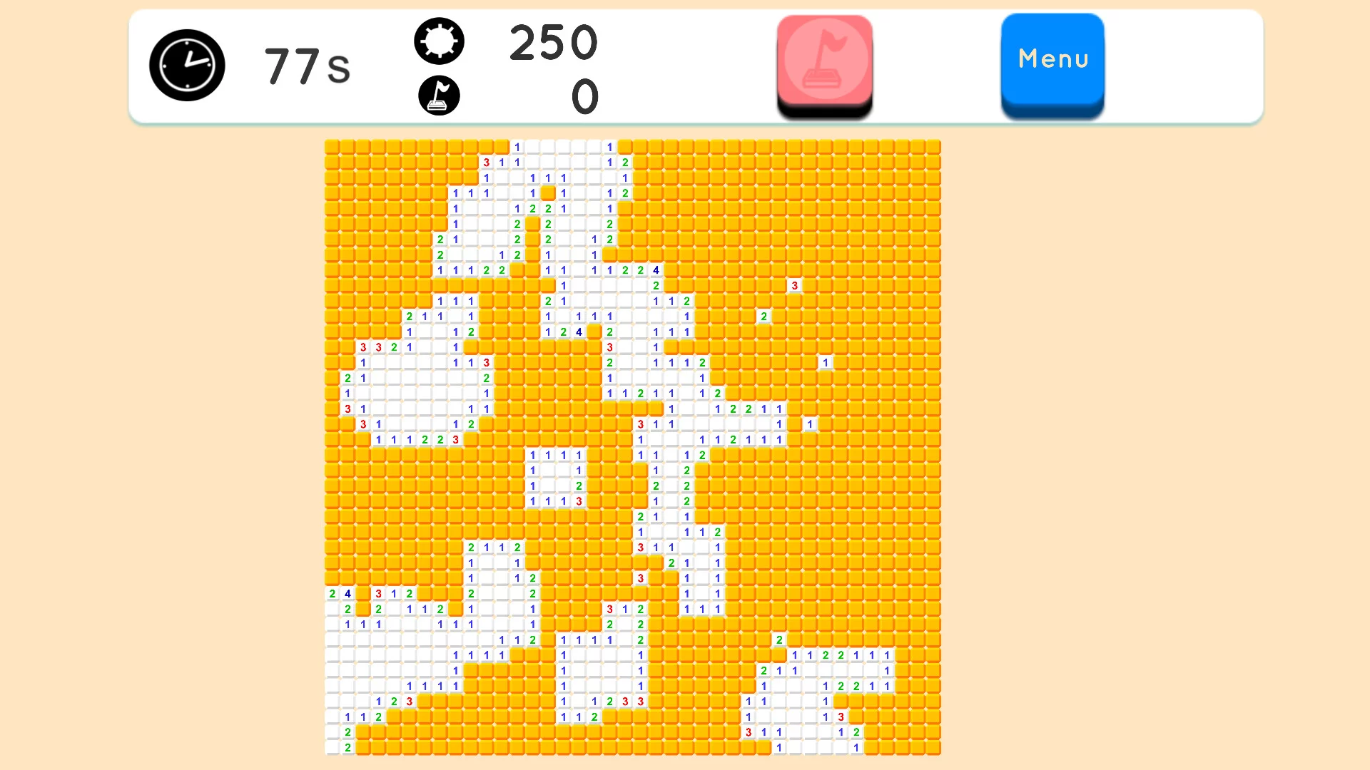 Изображение игры: MineSweep