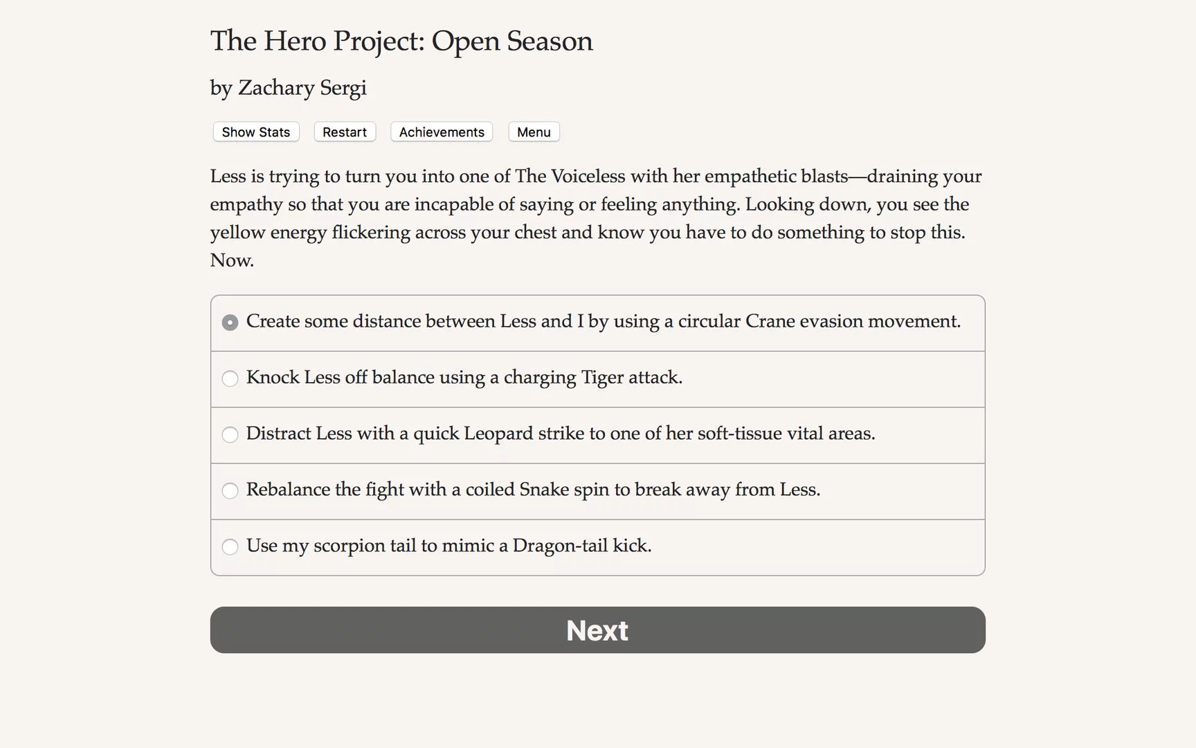 Изображение игры: The Hero Project: Open Season
