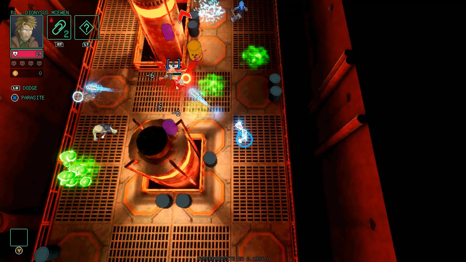 Изображение игры: HyperParasite