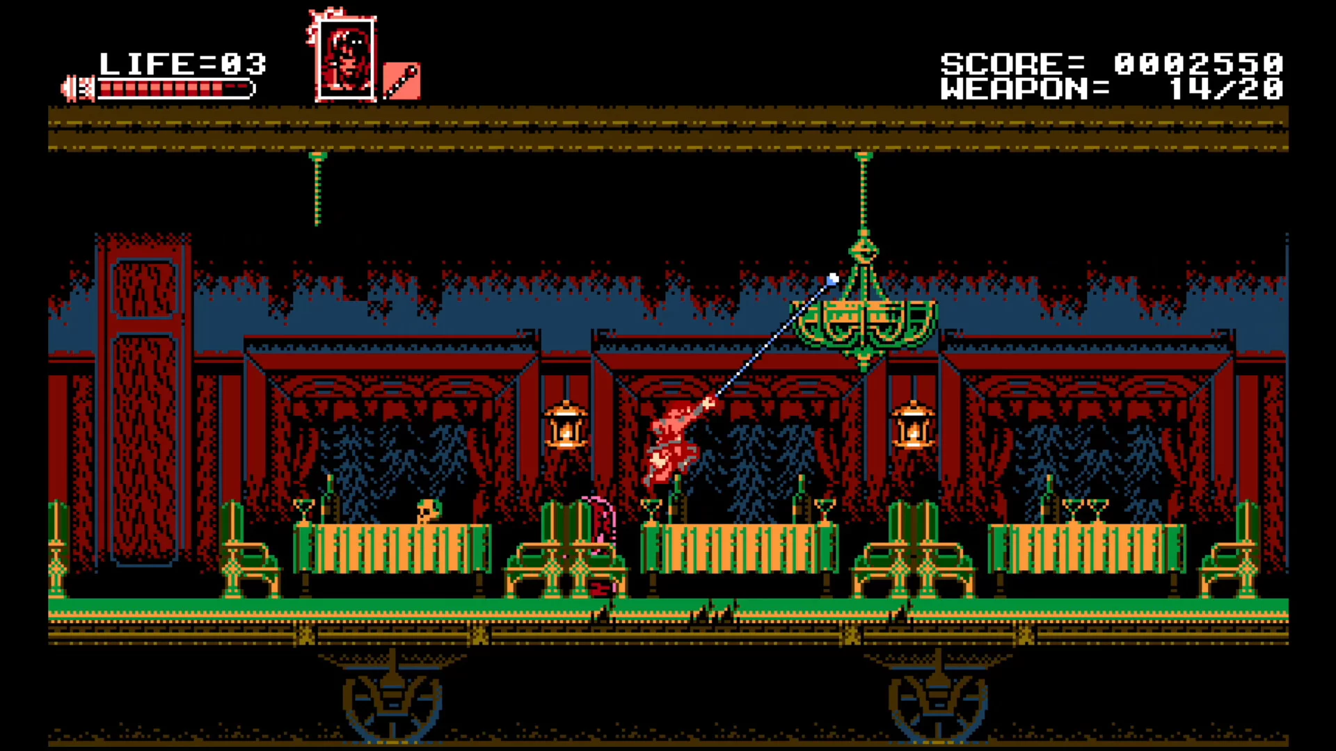 Изображение игры: Bloodstained: Curse of the Moon