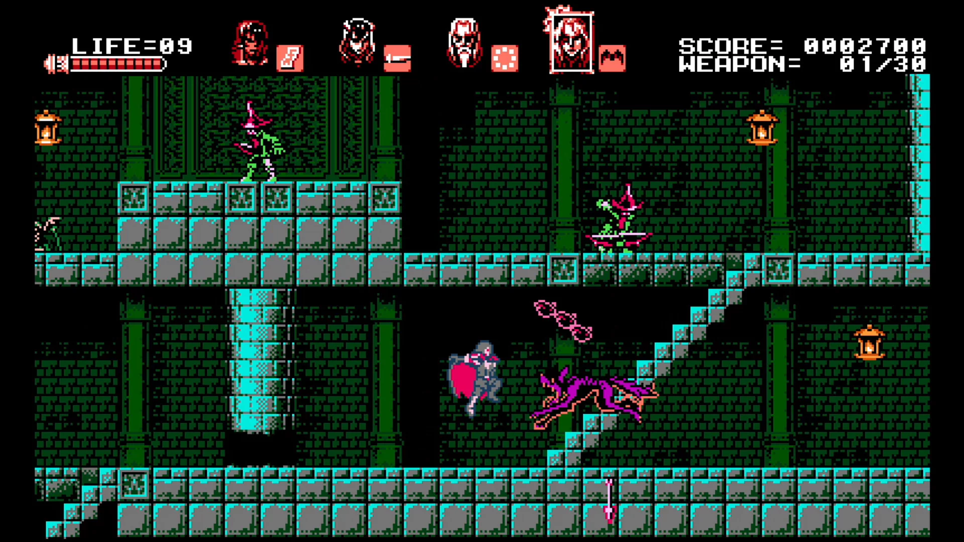 Изображение игры: Bloodstained: Curse of the Moon