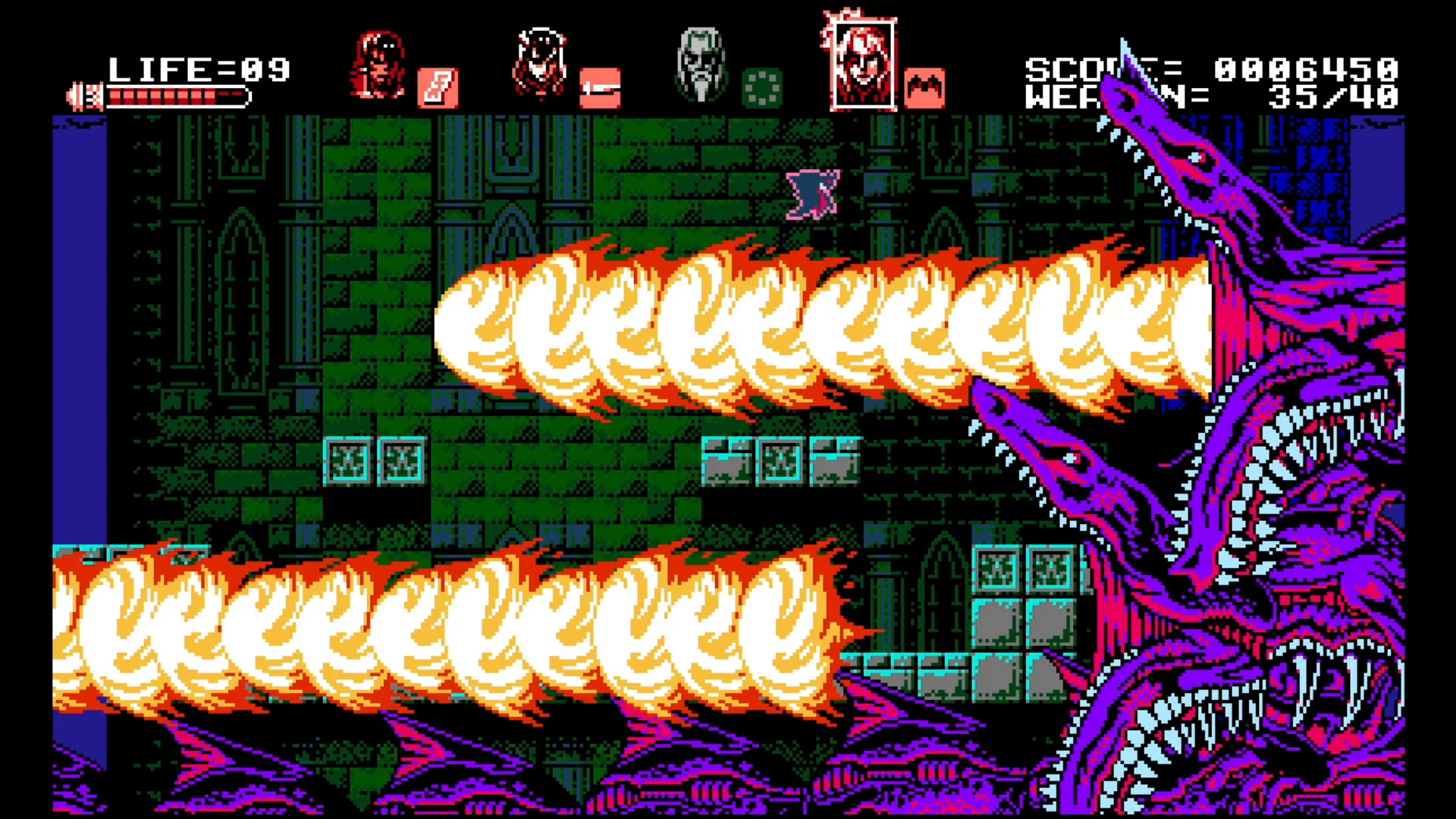 Изображение игры: Bloodstained: Curse of the Moon