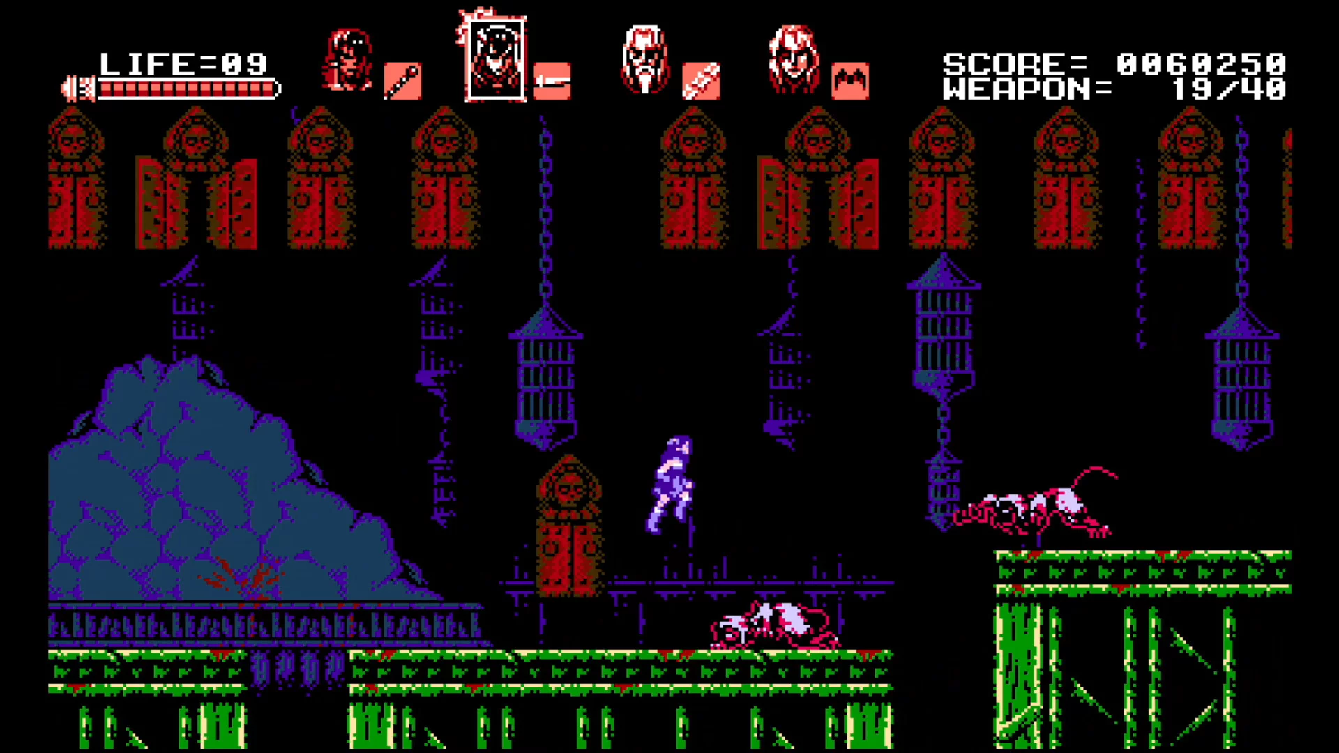 Изображение игры: Bloodstained: Curse of the Moon