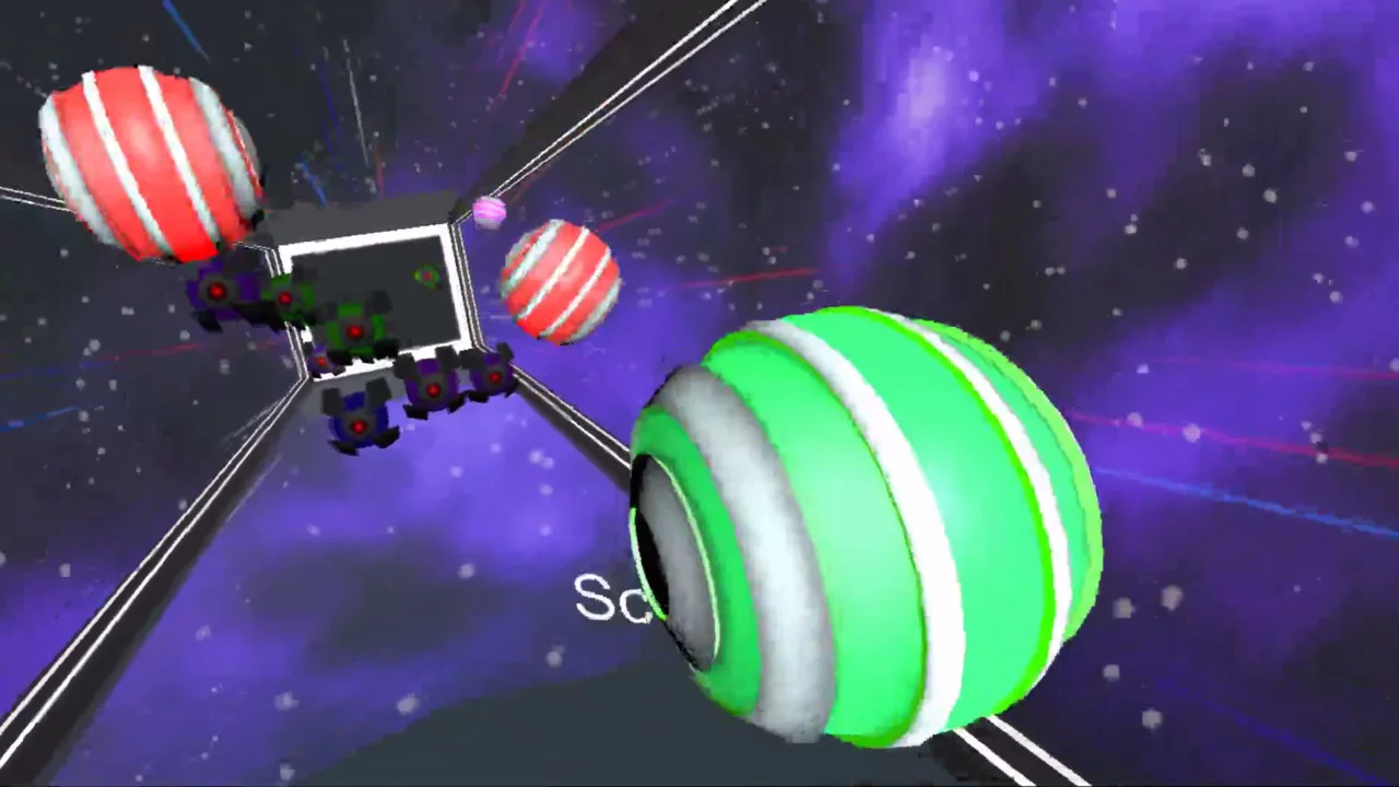 Изображение игры: Galaxy Ball Defender