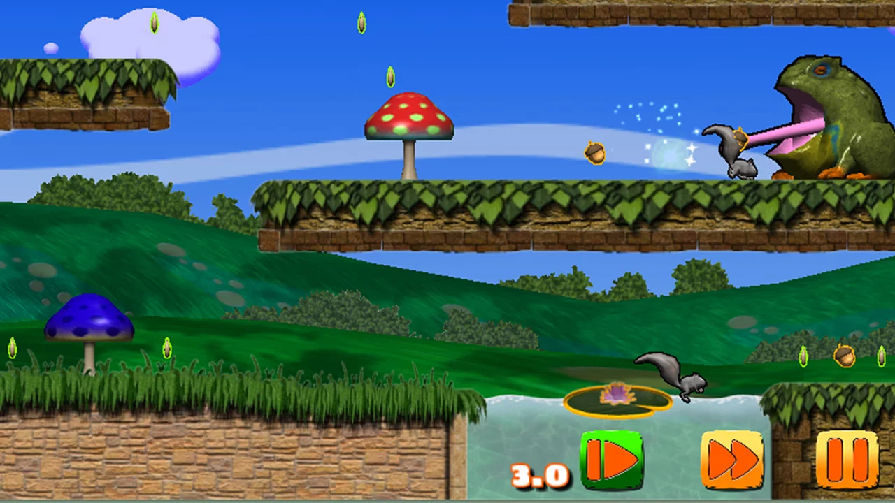 Изображение игры: Psycho Squirrels