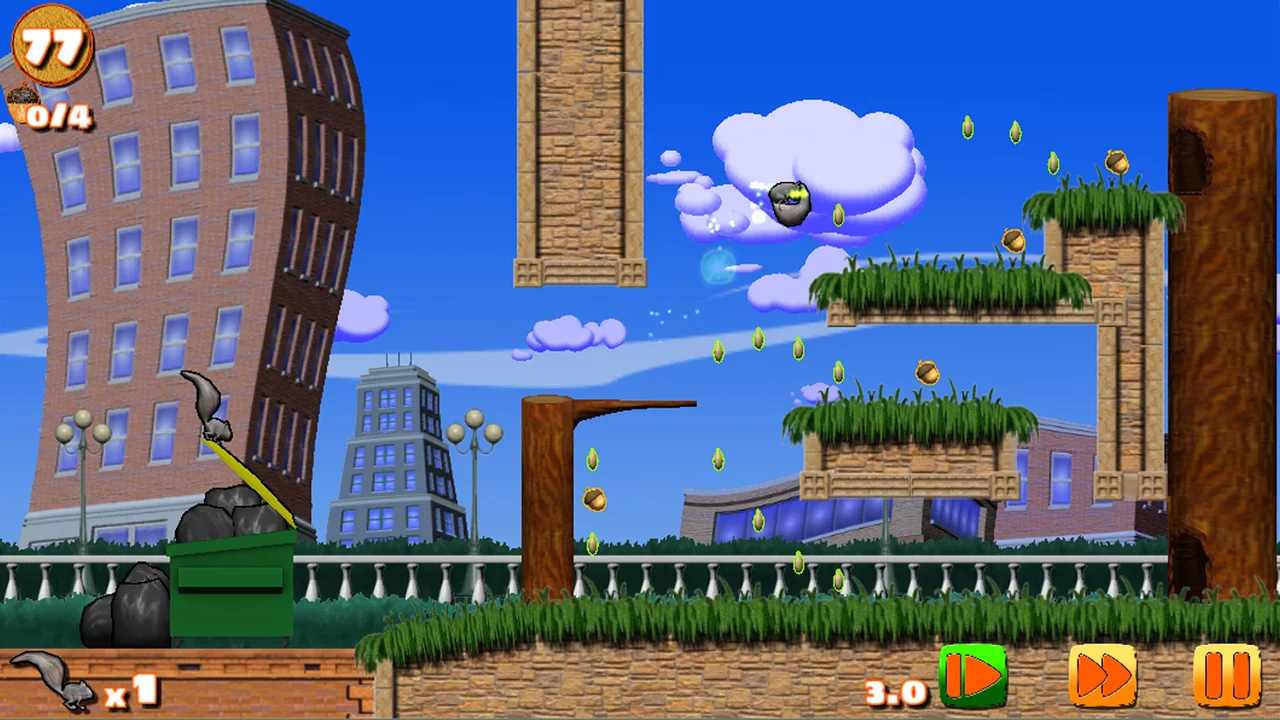 Изображение игры: Psycho Squirrels