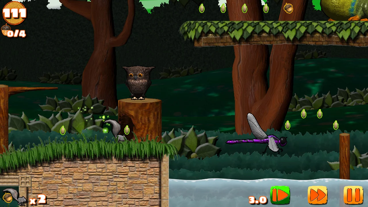 Изображение игры: Psycho Squirrels