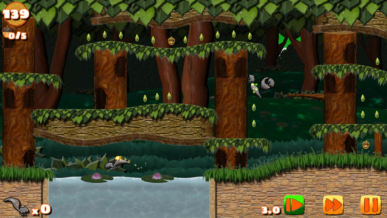 Изображение игры: Psycho Squirrels