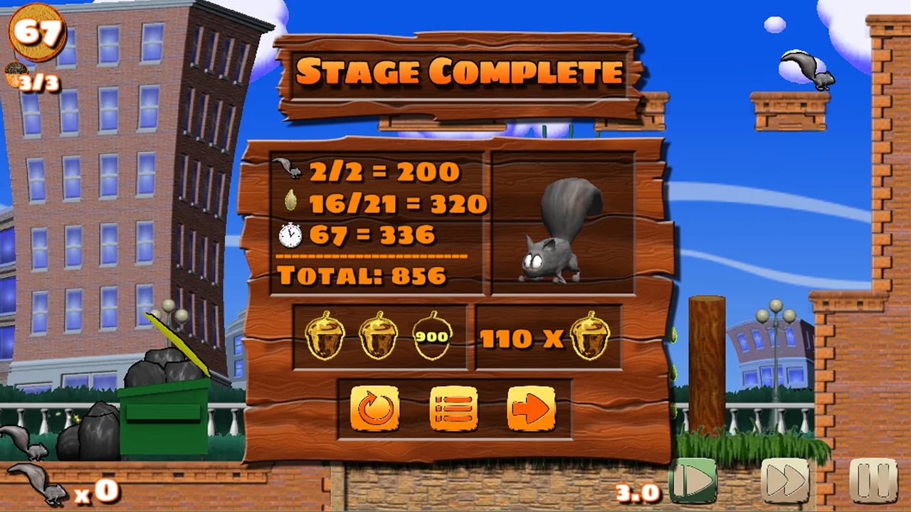 Изображение игры: Psycho Squirrels