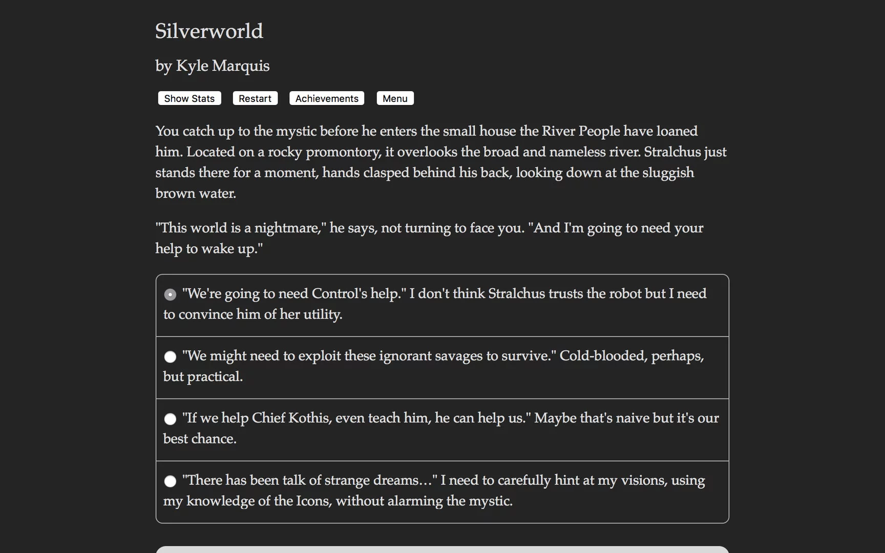 Изображение игры: Silverworld