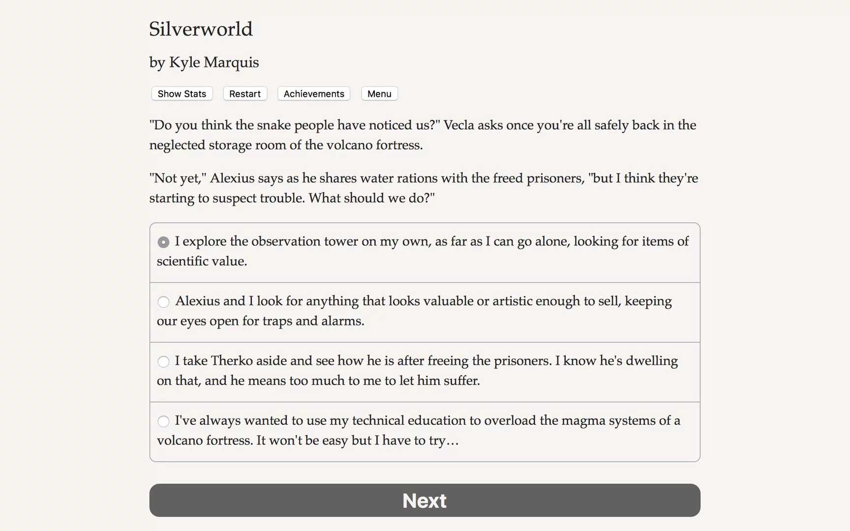 Изображение игры: Silverworld