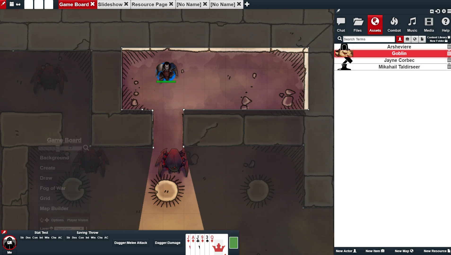 Изображение игры: GM Forge - Virtual Tabletop