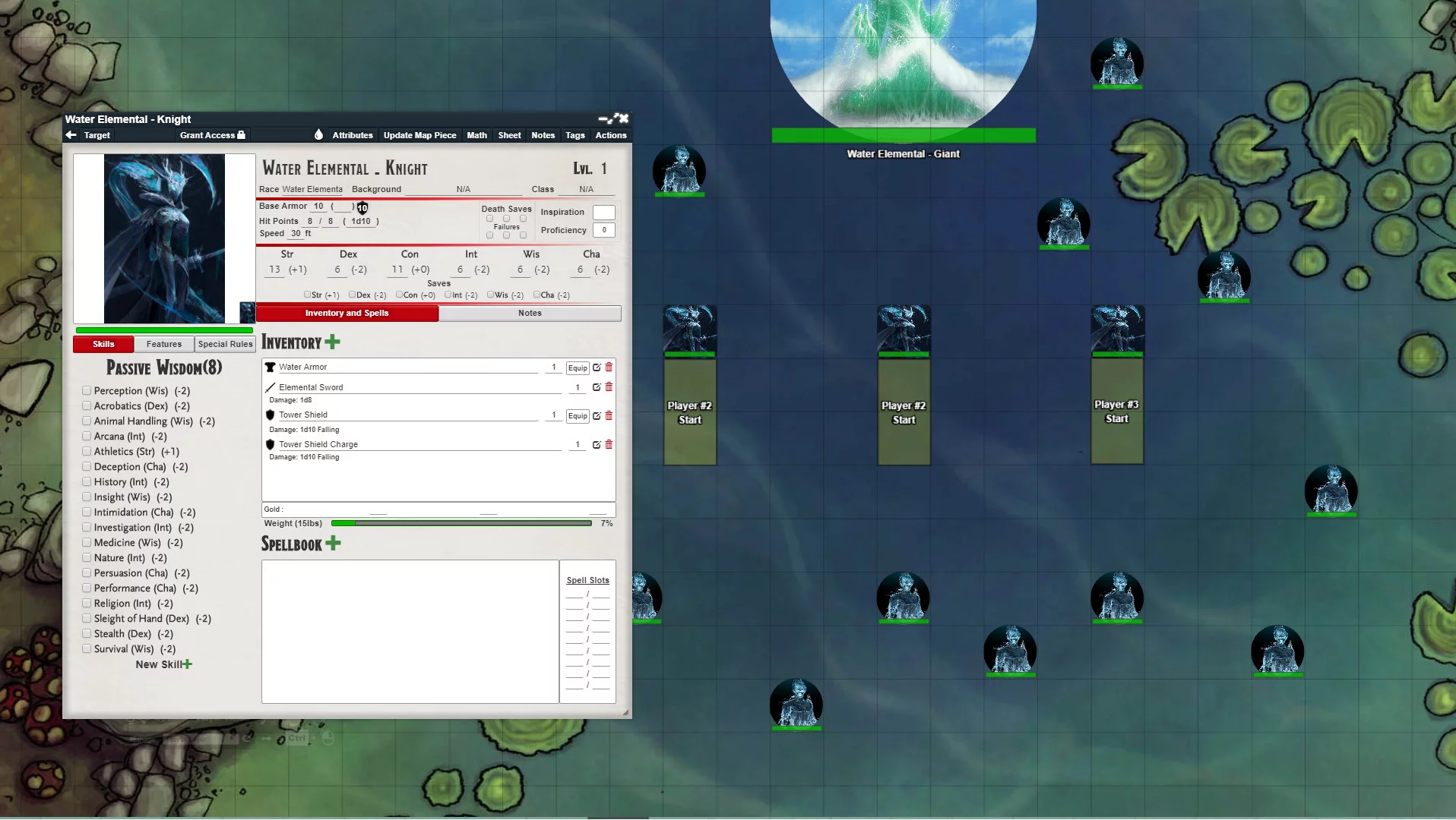 Изображение игры: GM Forge - Virtual Tabletop