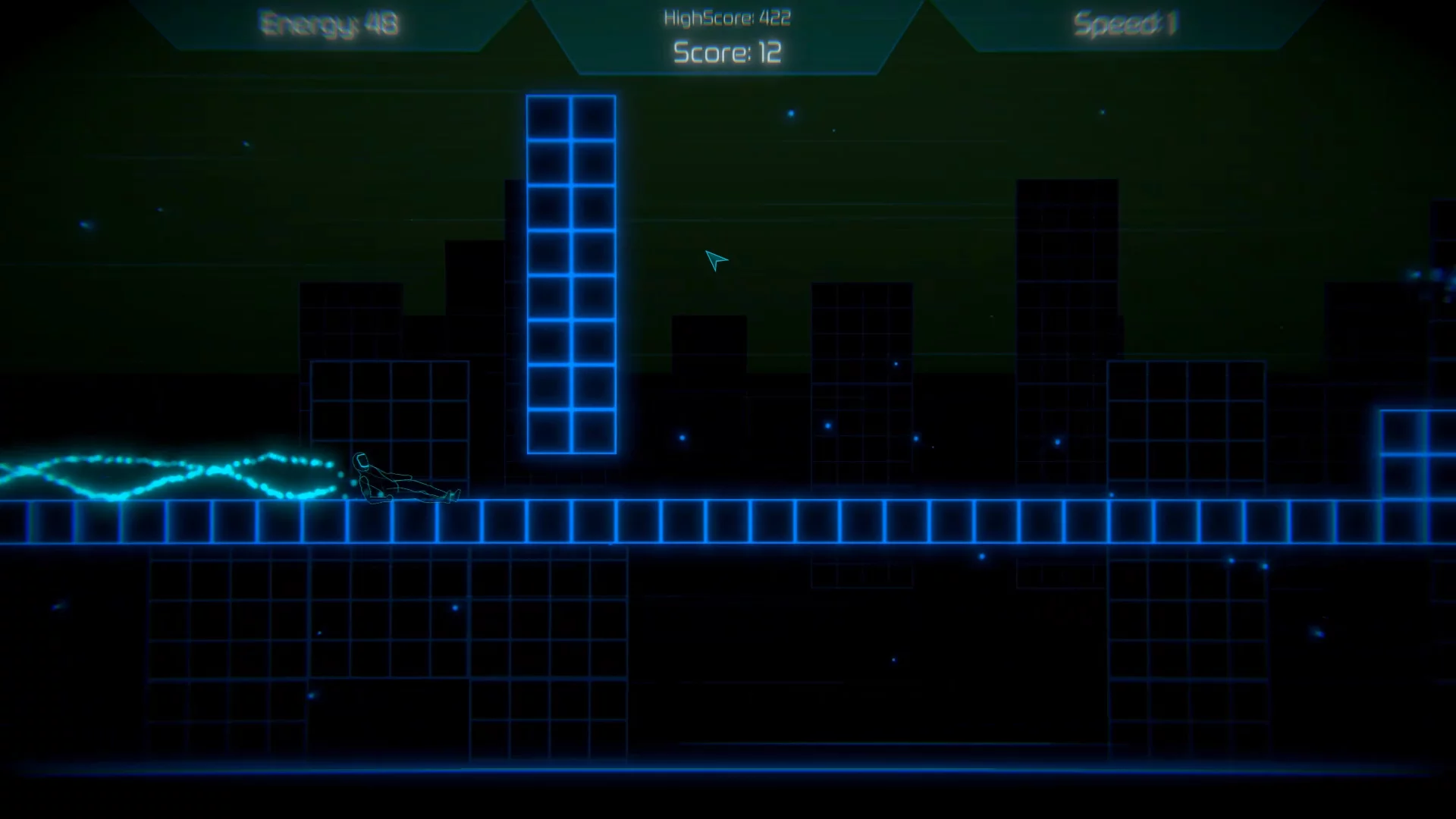 Изображение игры: Neon Void Runner