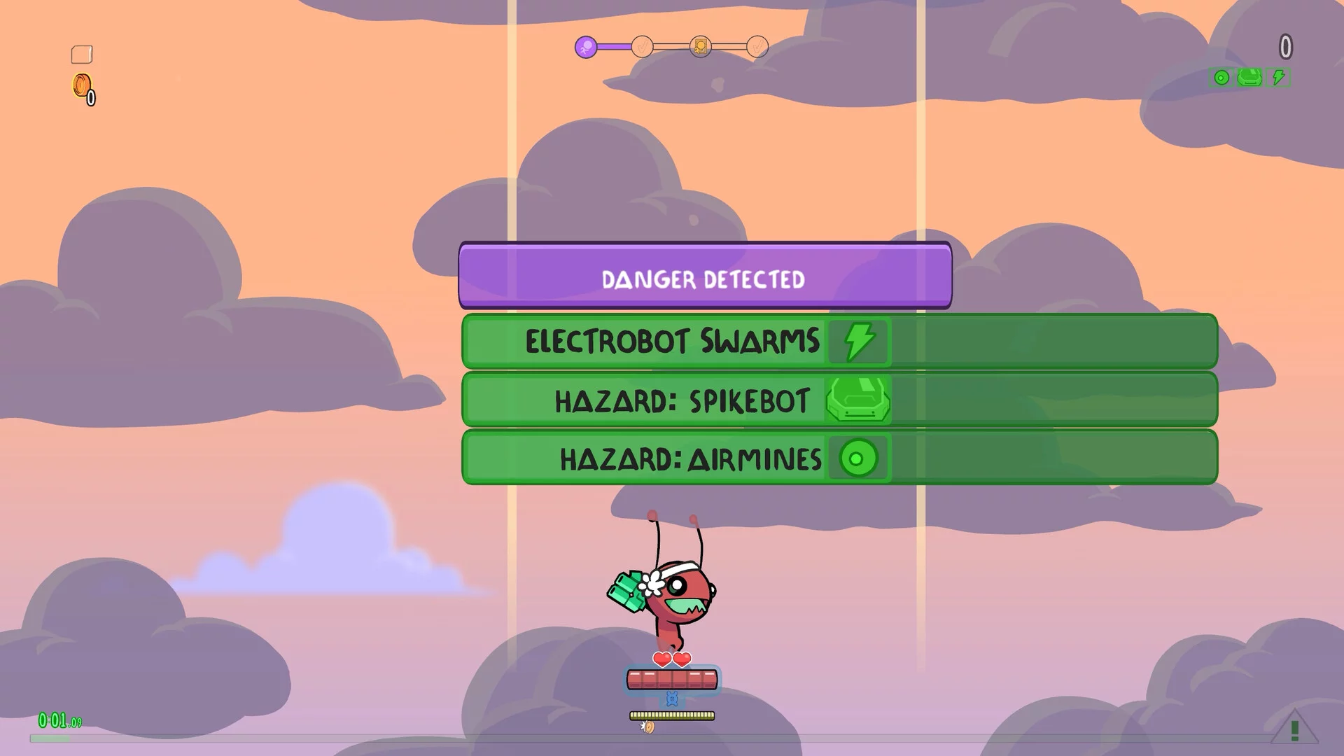 Изображение игры: Alien Hominid Invasion