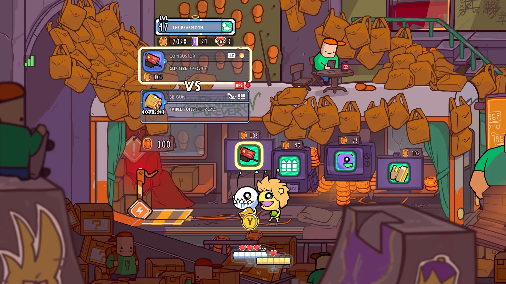 Изображение игры: Alien Hominid Invasion