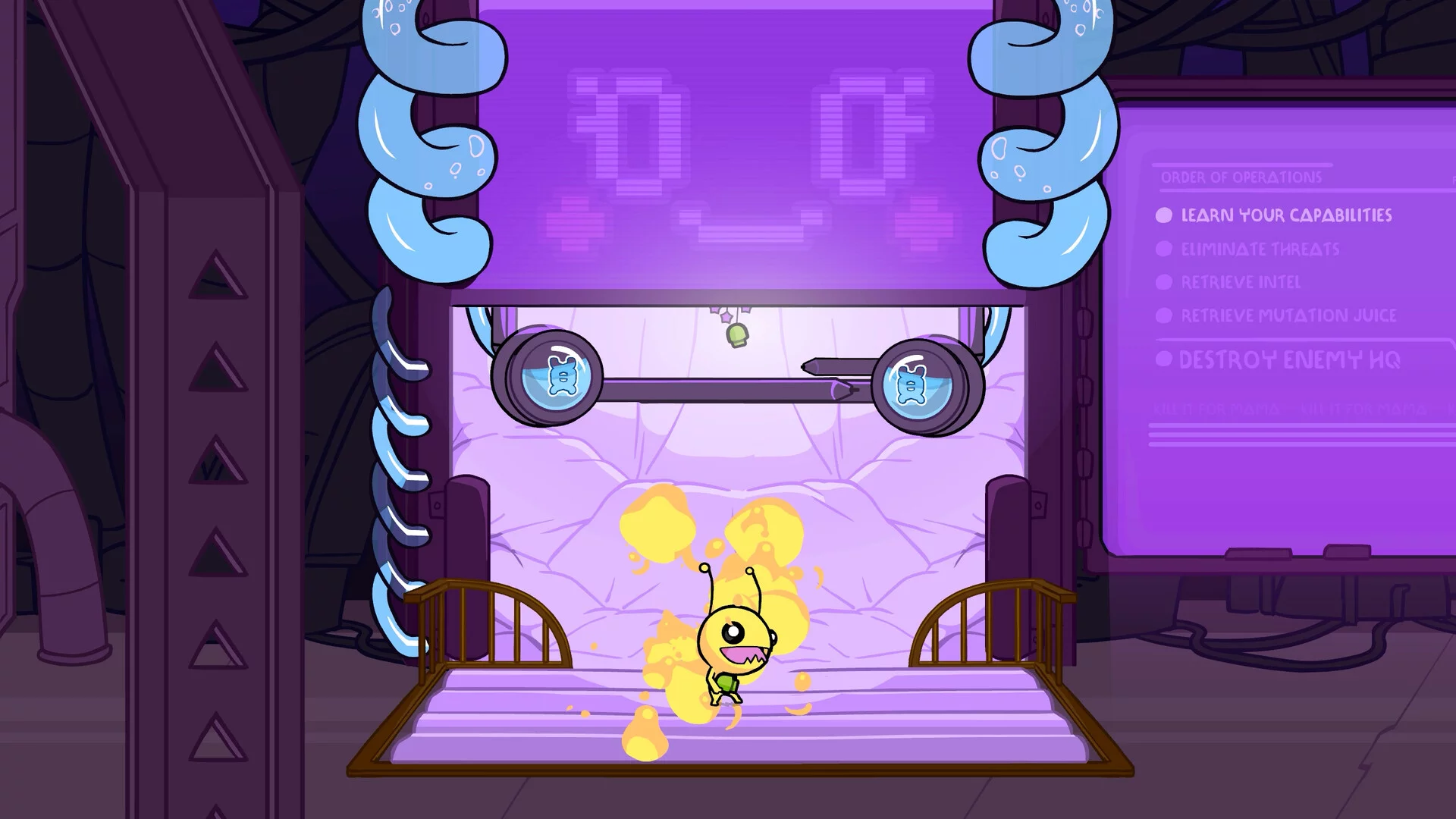 Изображение игры: Alien Hominid Invasion
