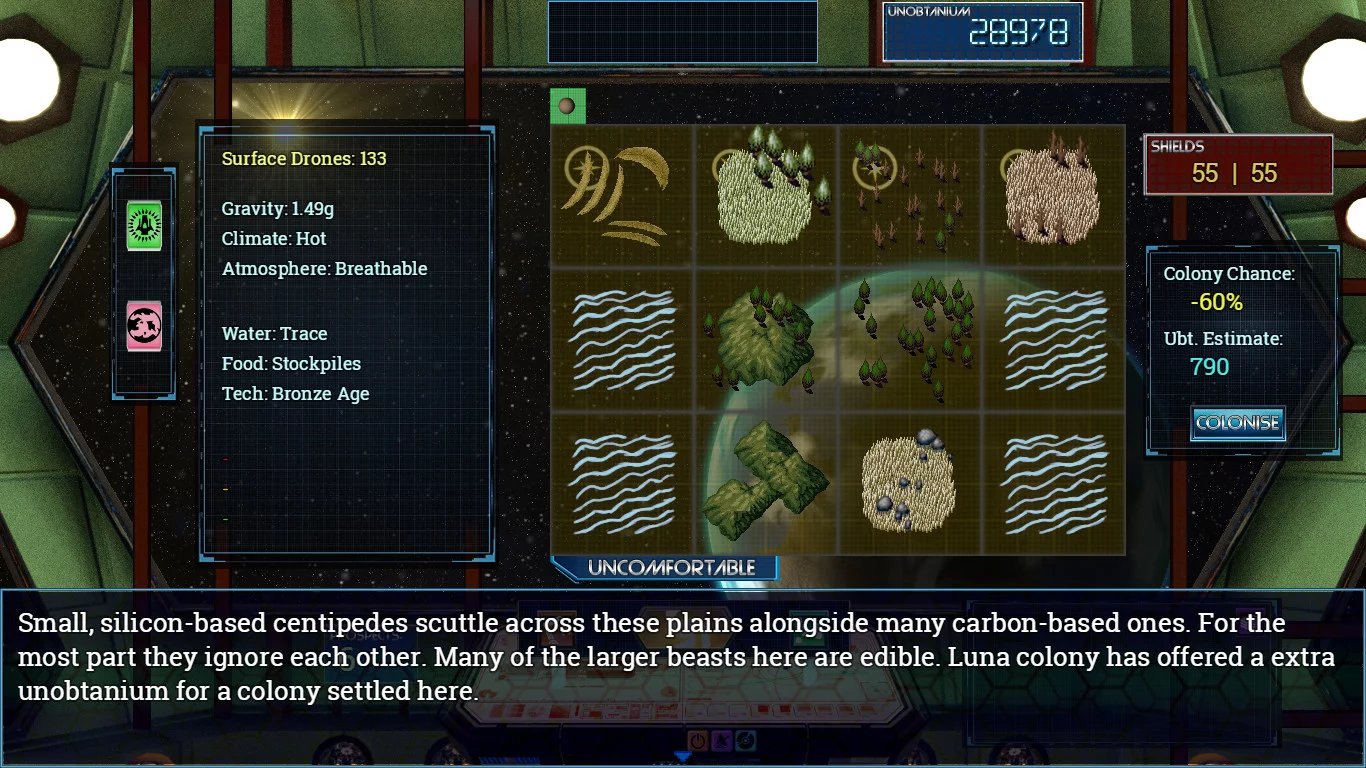 Изображение игры: Colony Prospector