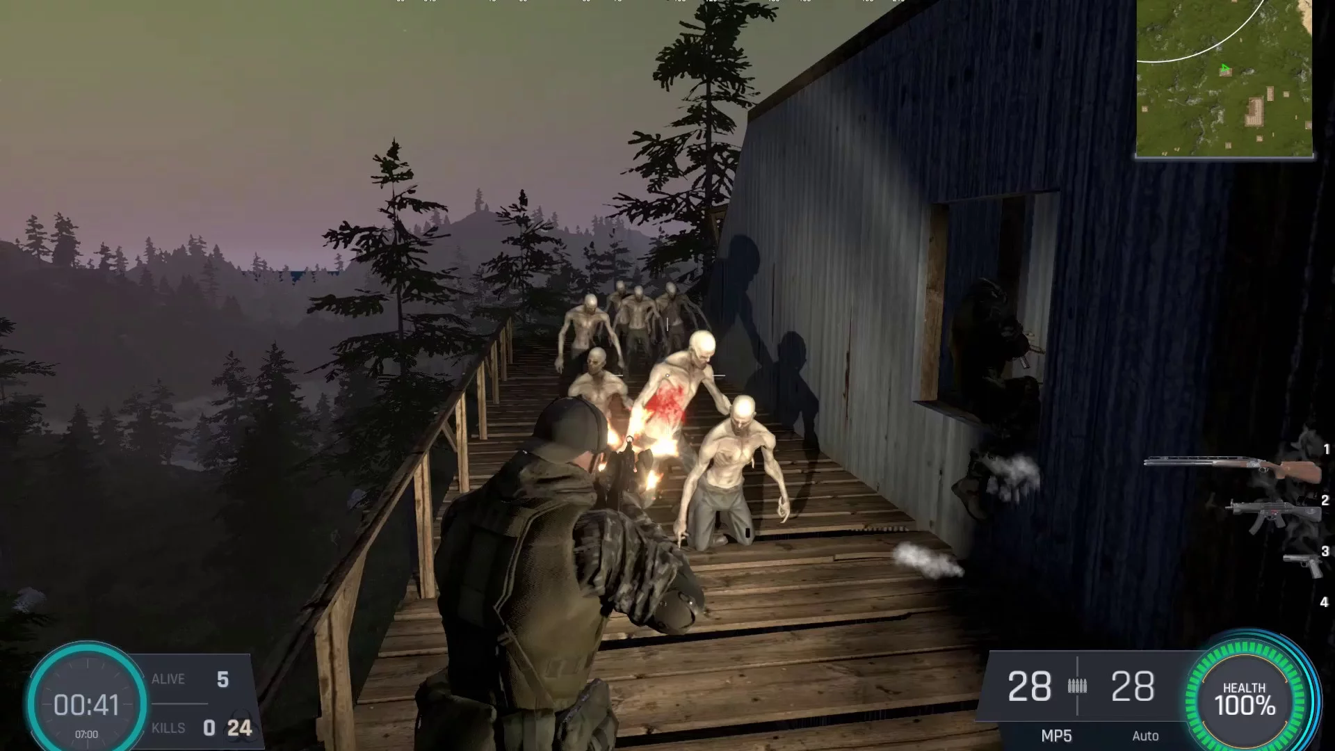 Изображение игры: Infected Battlegrounds