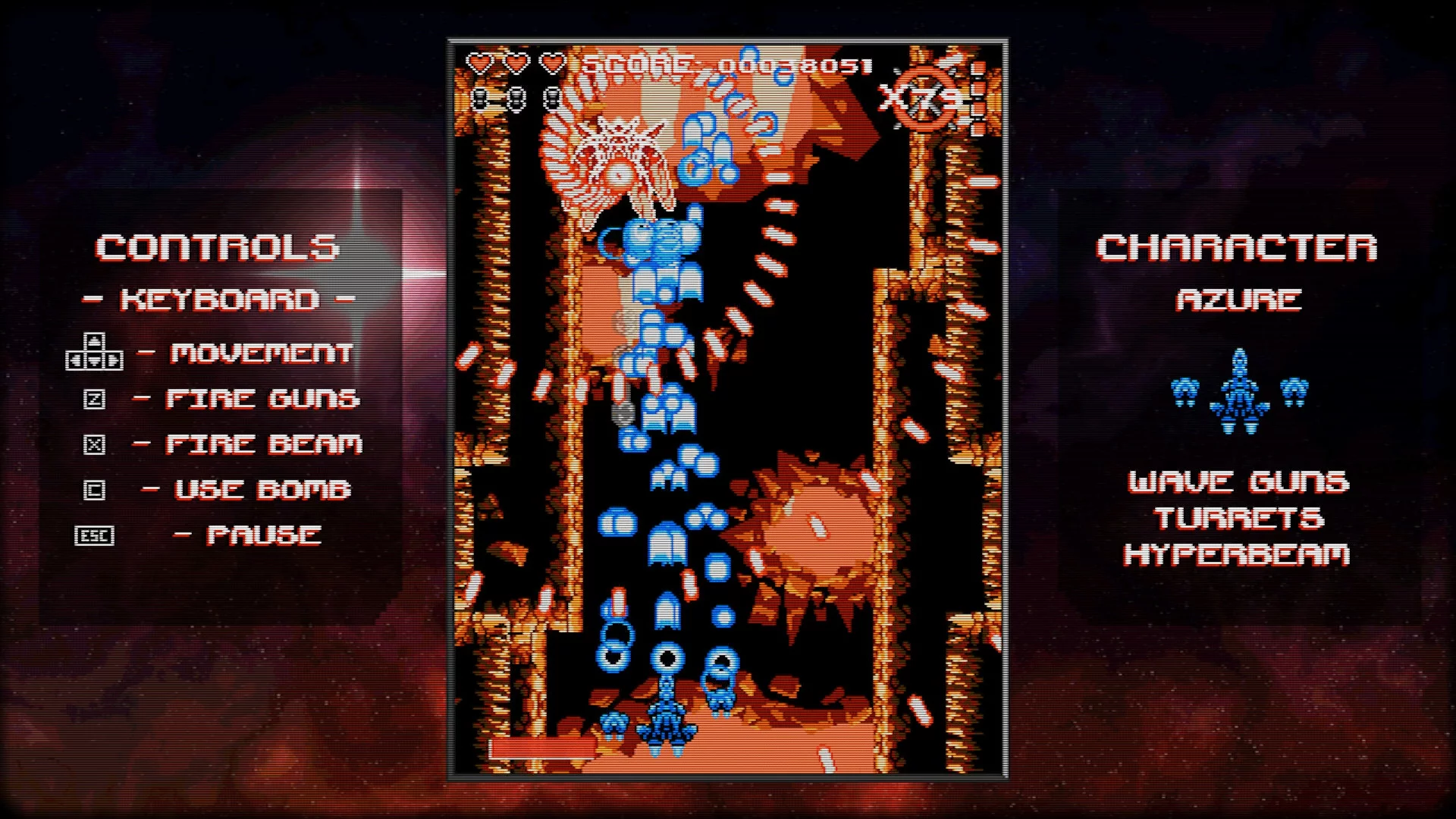 Изображение игры: HellStar Squadron