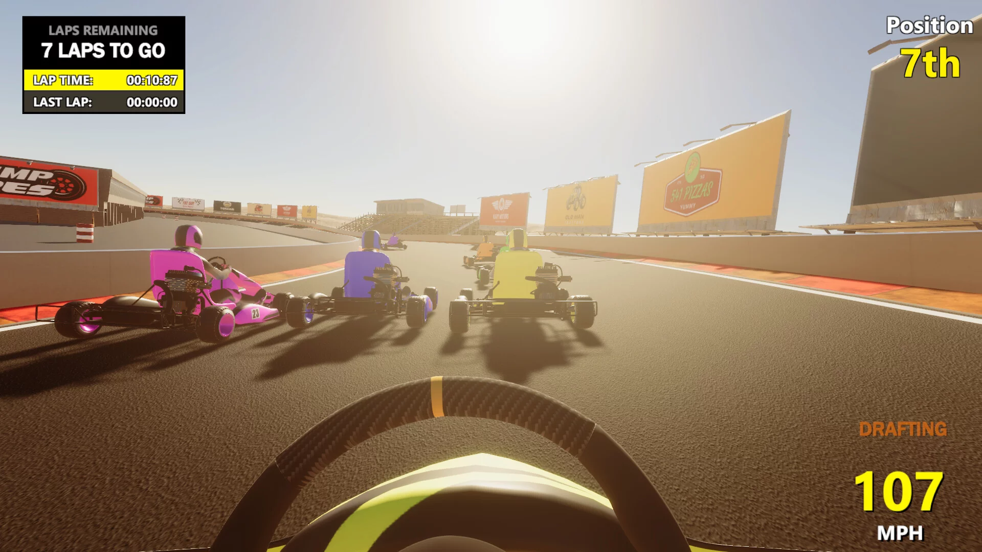 Изображение игры: Go-Kart Racing