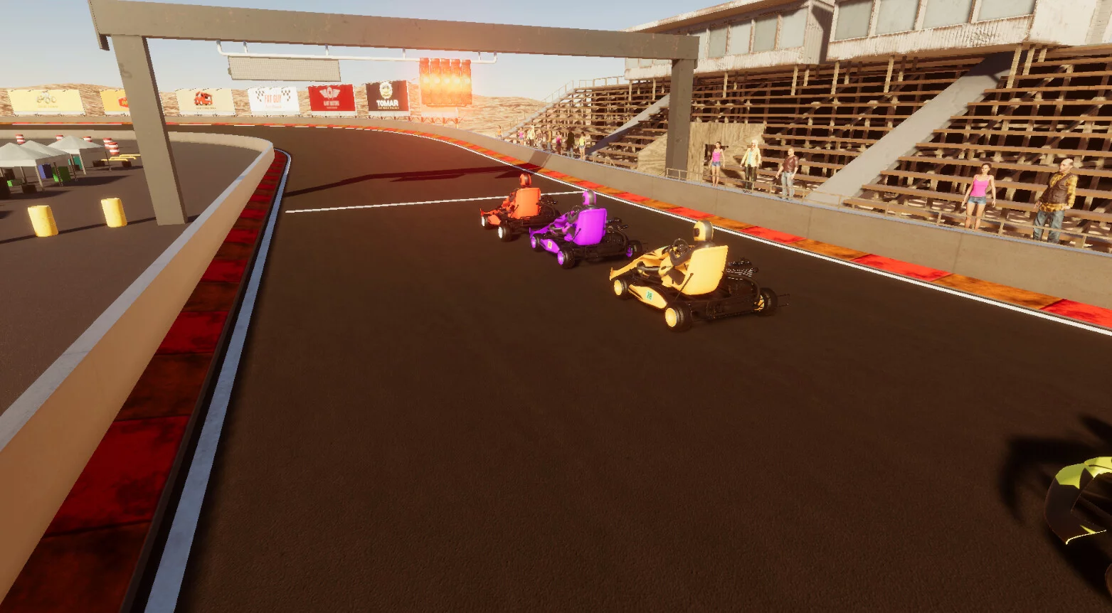 Изображение игры: Go-Kart Racing