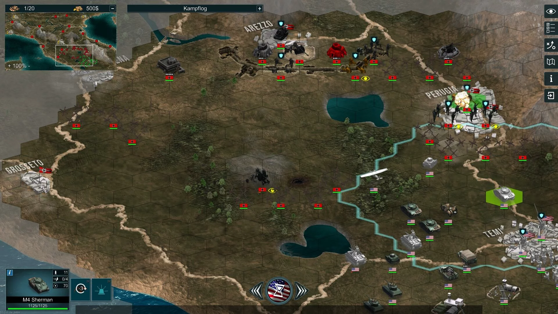 Изображение игры: Tank Operations: European Campaign