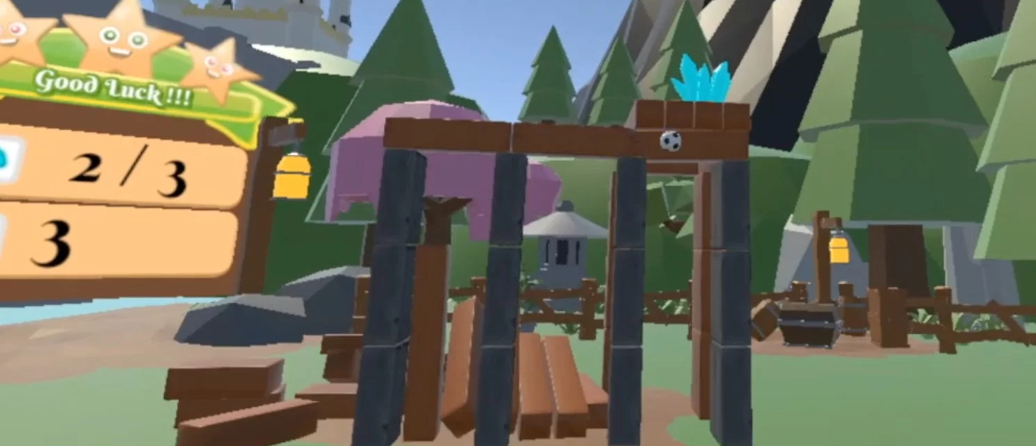 Изображение игры: Block Smashers VR