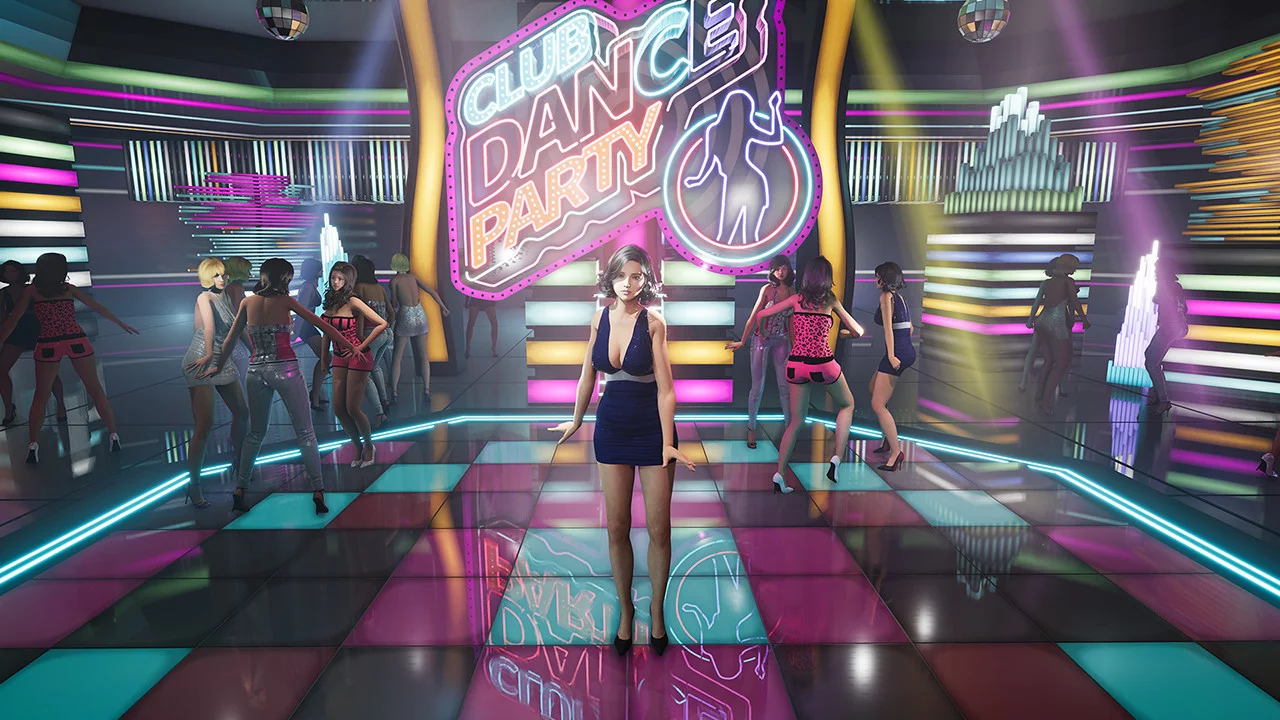 Изображение игры: Club Dance Party VR