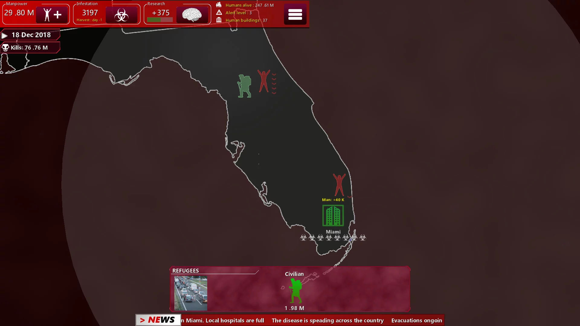Изображение игры: Zombie Commander