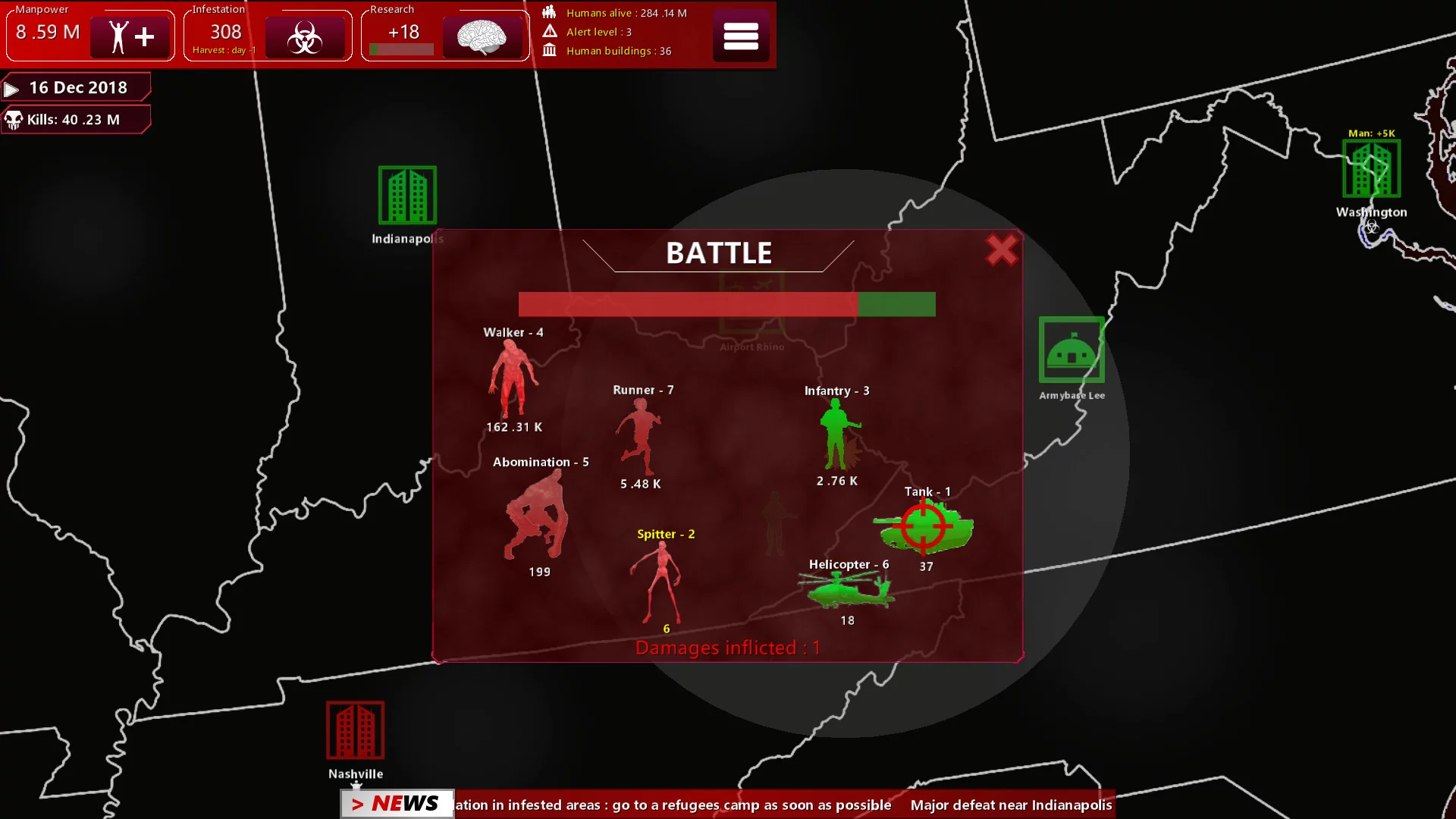 Изображение игры: Zombie Commander