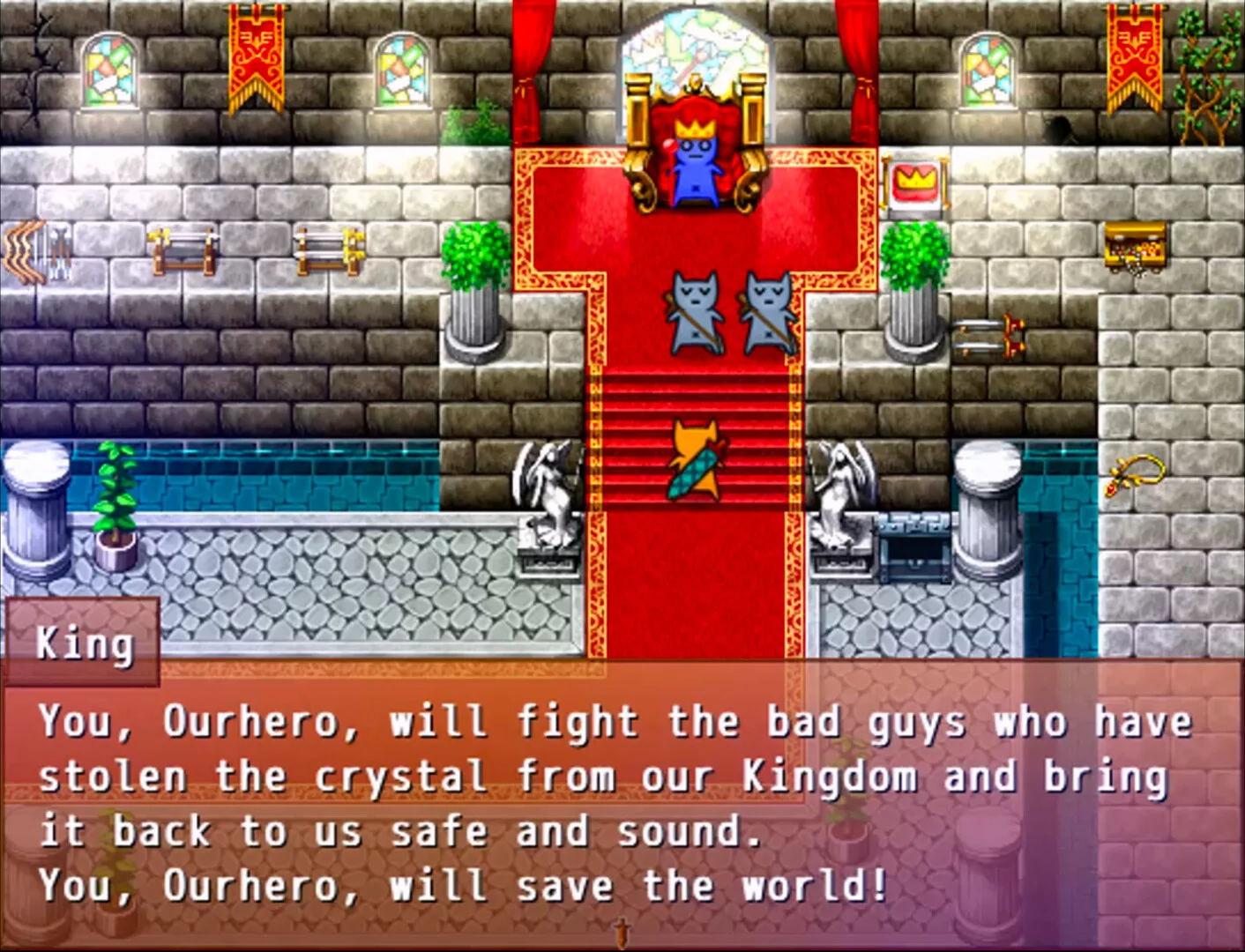 Изображение игры: Our Hero! First