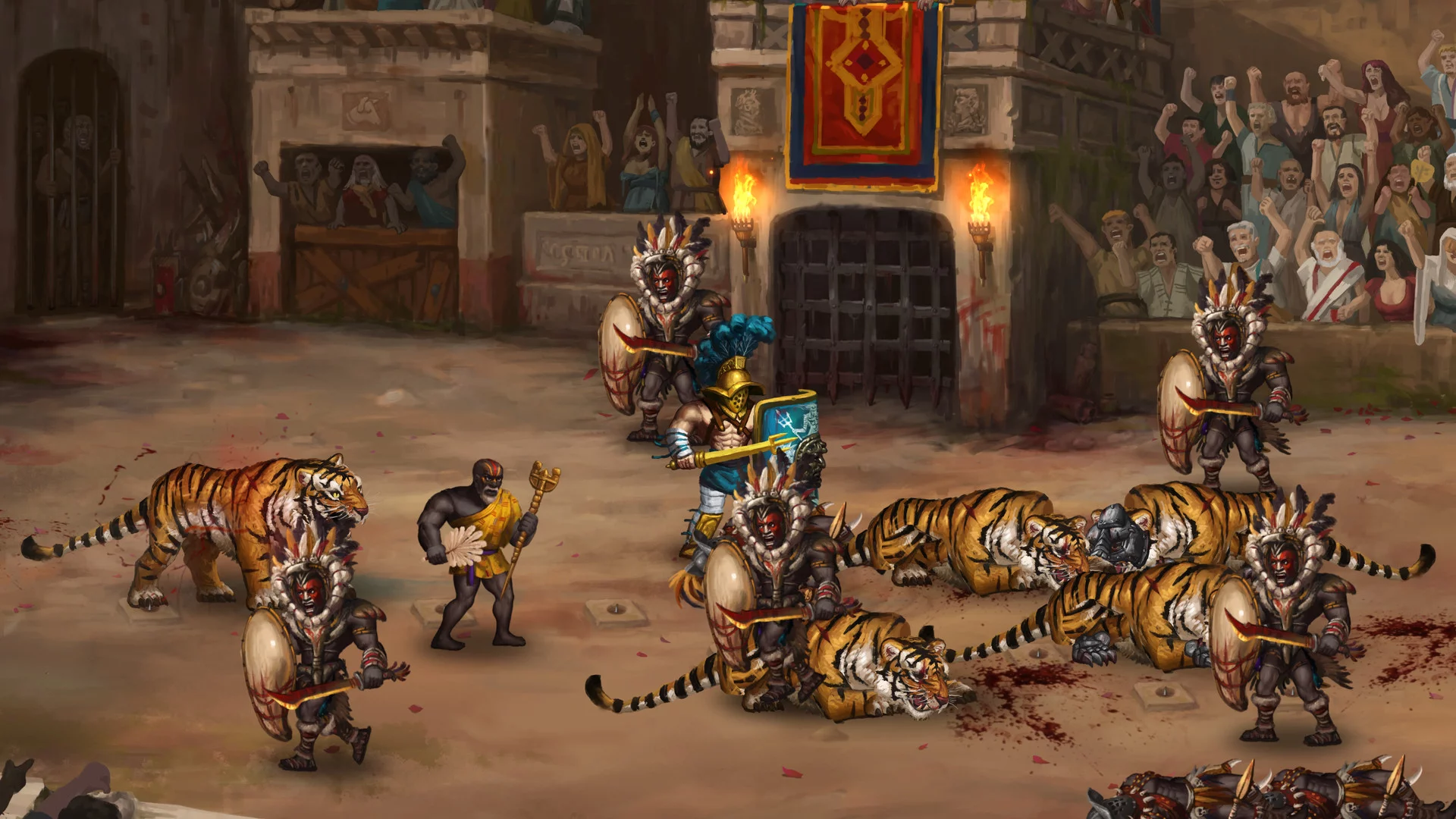 Изображение игры: Story of a Gladiator