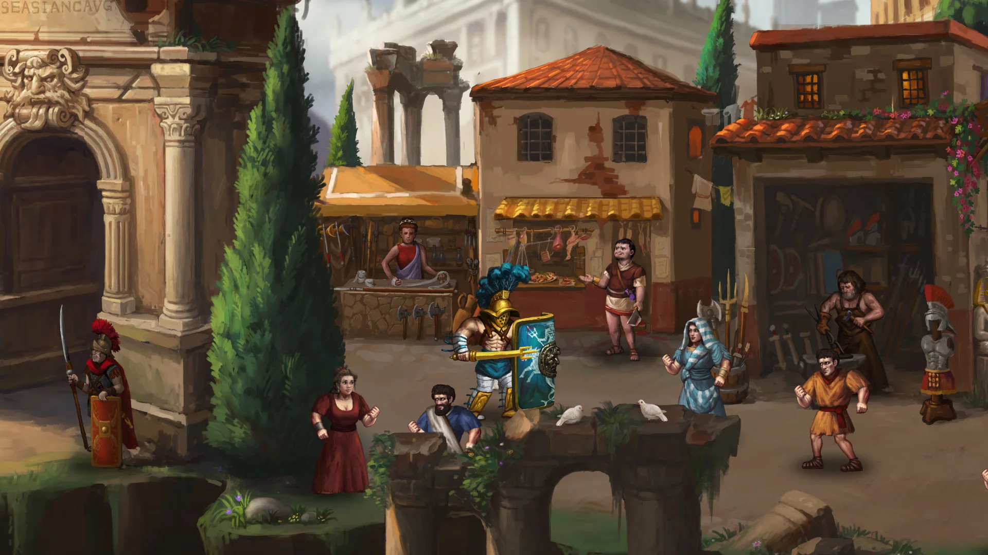 Изображение игры: Story of a Gladiator