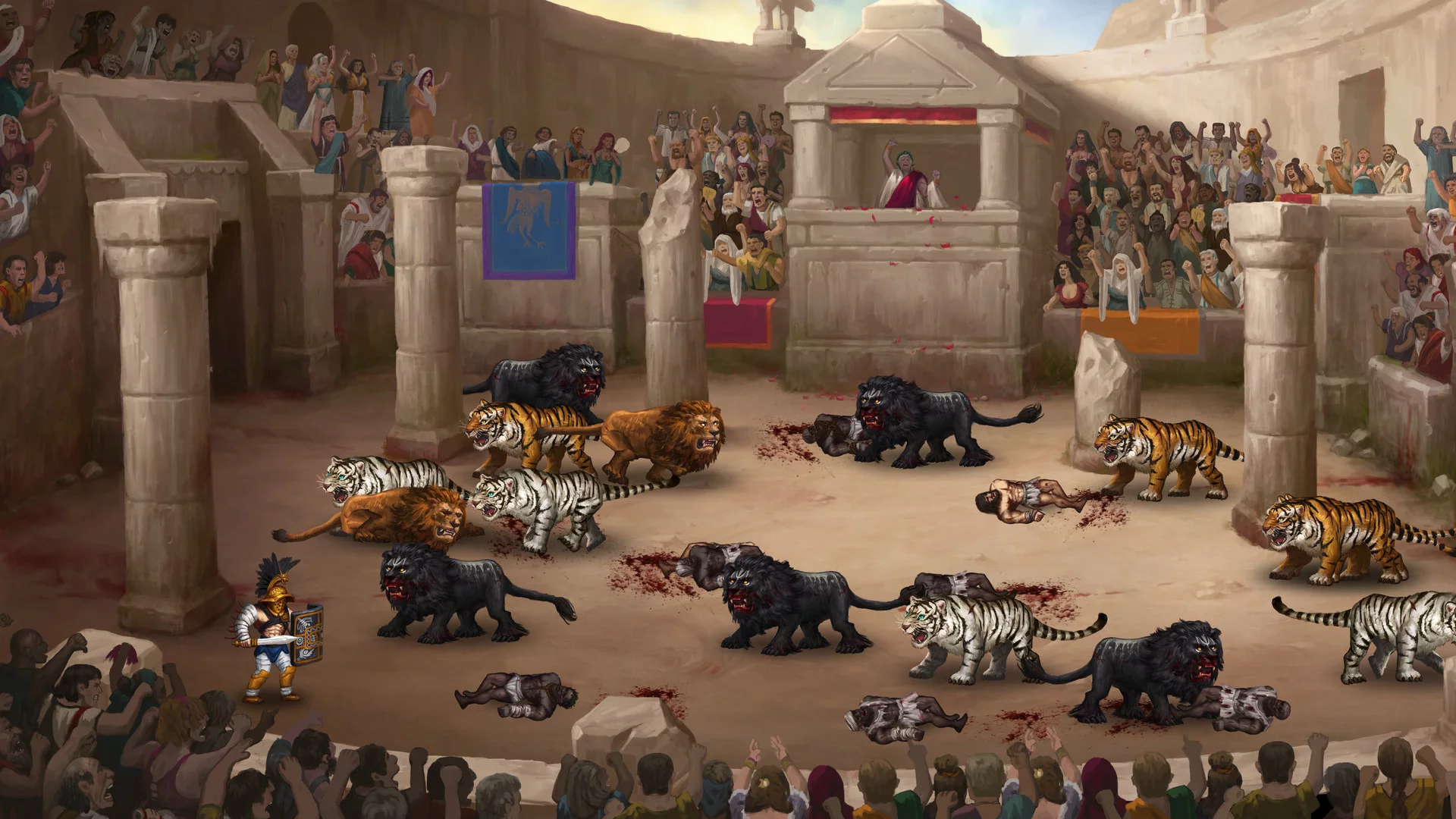 Изображение игры: Story of a Gladiator