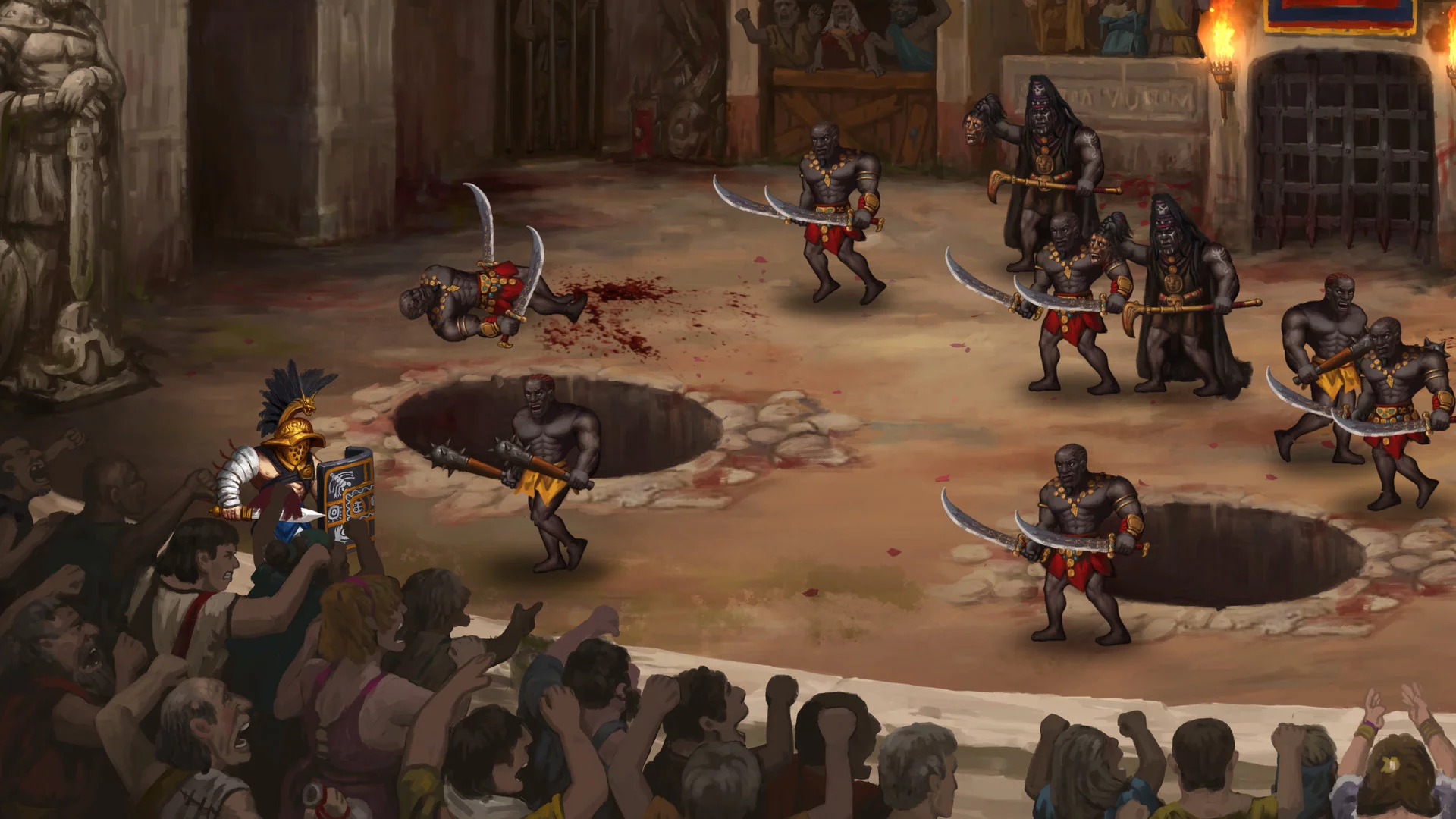 Изображение игры: Story of a Gladiator