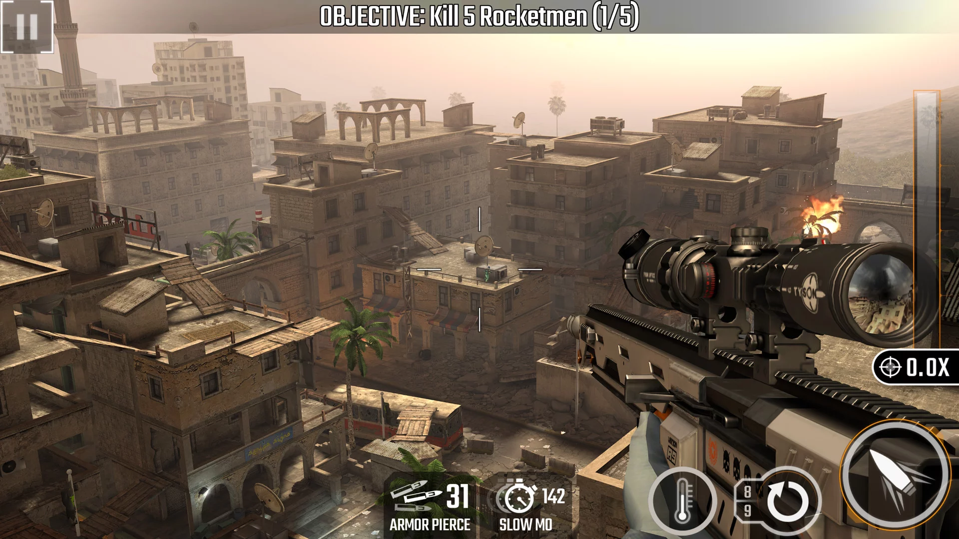 Изображение игры: Sniper Strike: Special Ops