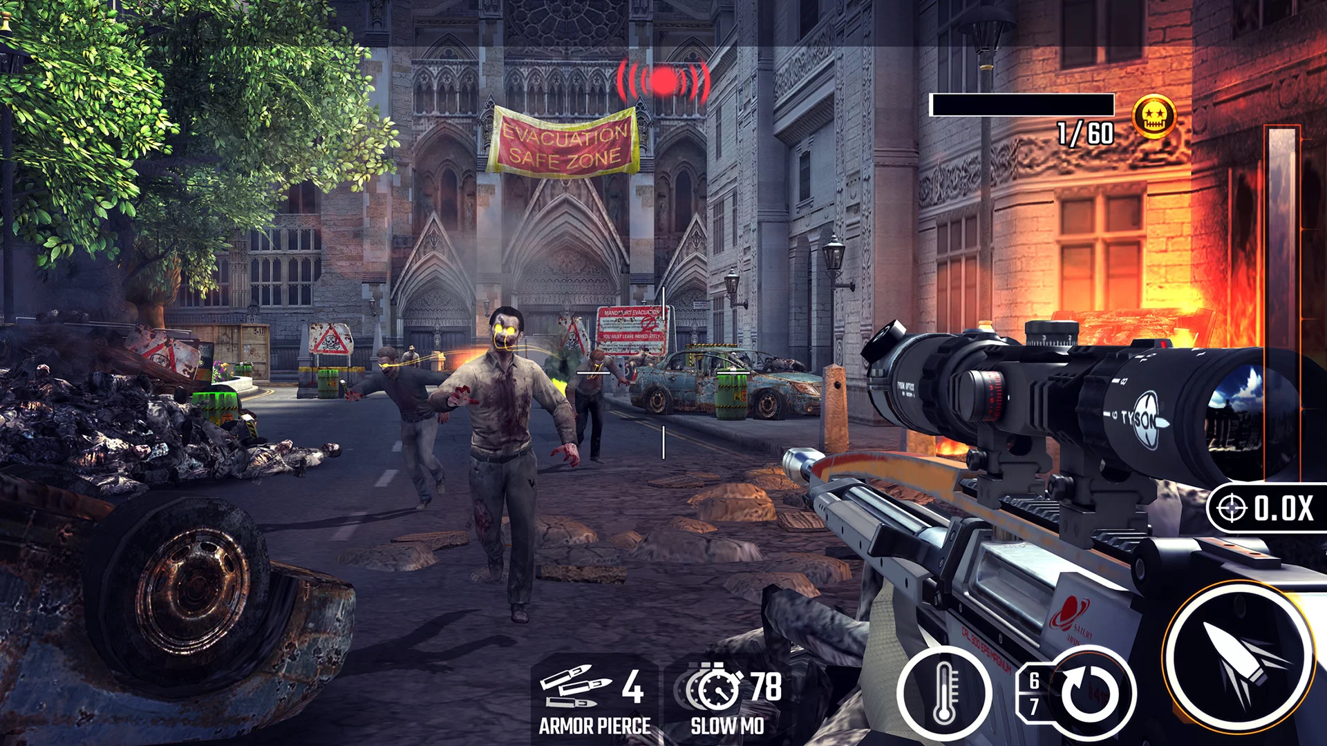 Изображение игры: Sniper Strike: Special Ops