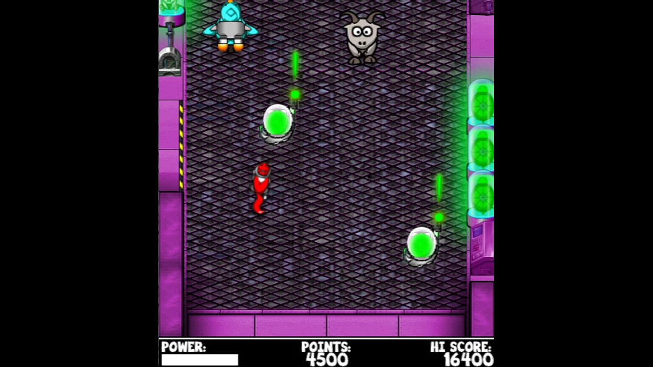 Изображение игры: Lazergoat: Invasion