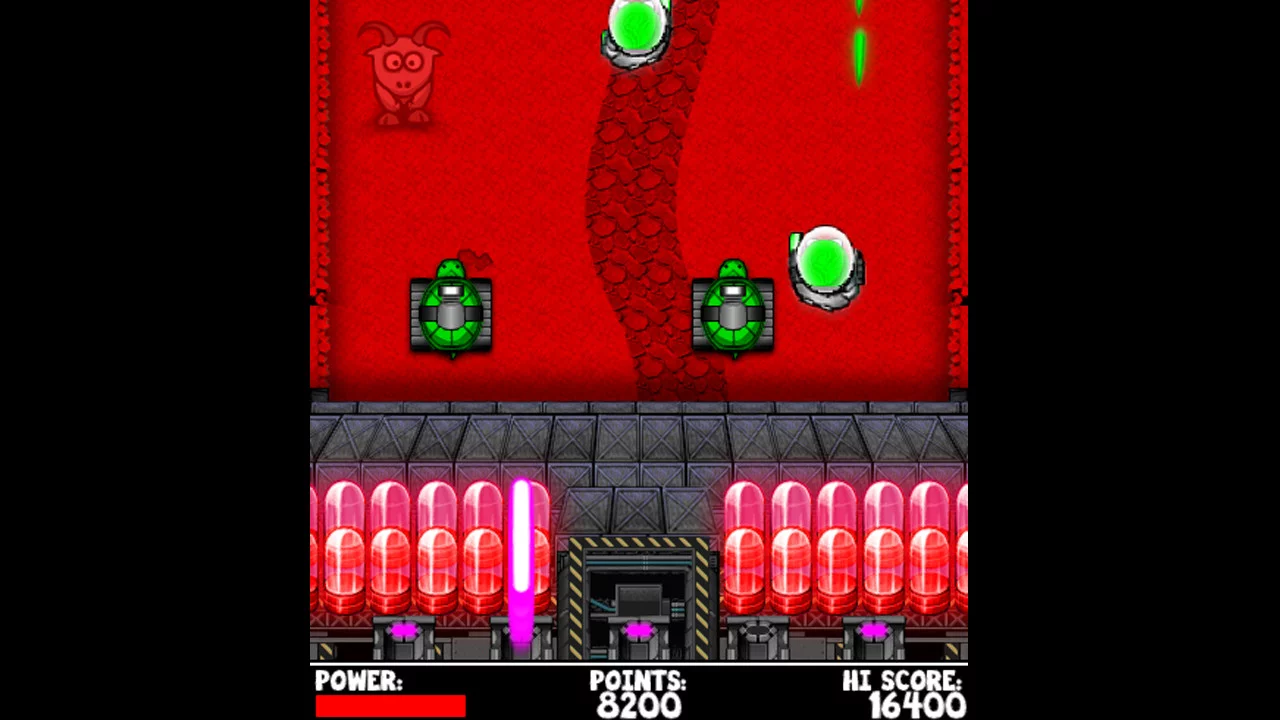 Изображение игры: Lazergoat: Invasion