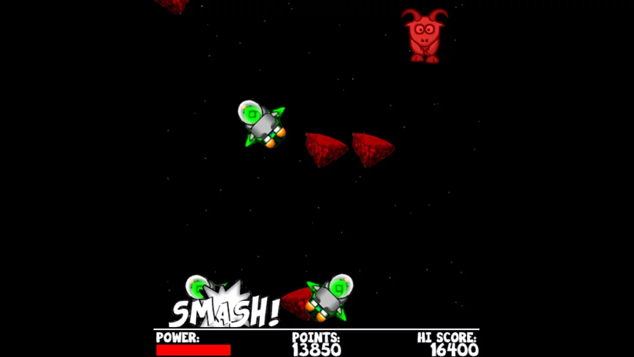 Изображение игры: Lazergoat: Invasion