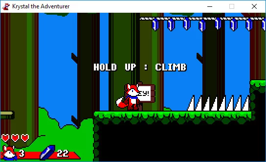 Изображение игры: Krystal the Adventurer