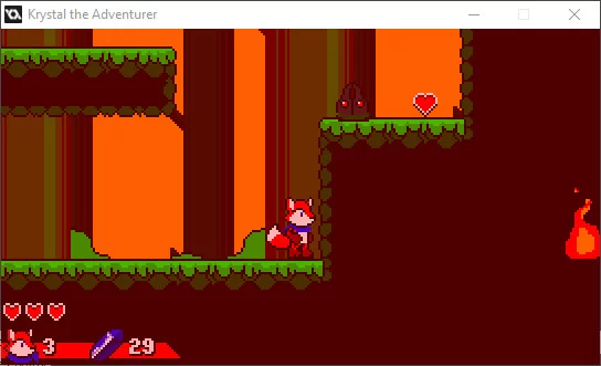 Изображение игры: Krystal the Adventurer