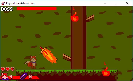 Изображение игры: Krystal the Adventurer