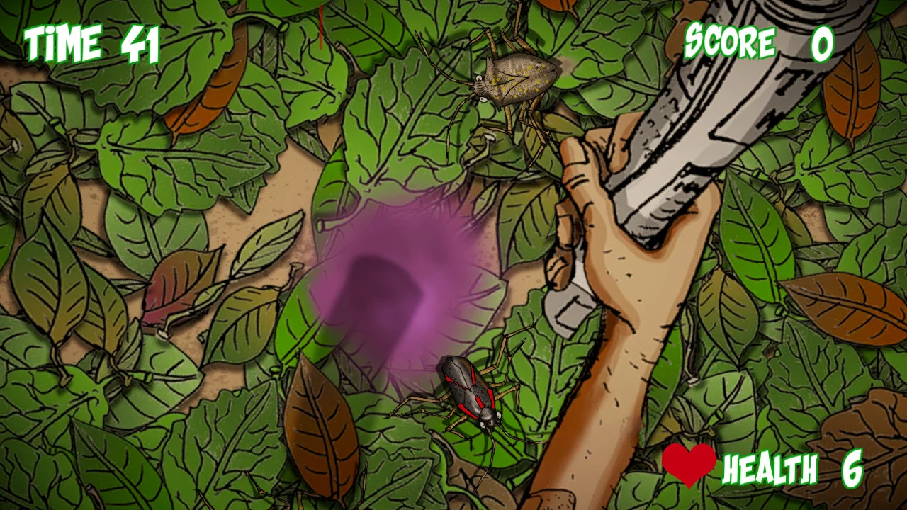 Изображение игры: Bug Splatt
