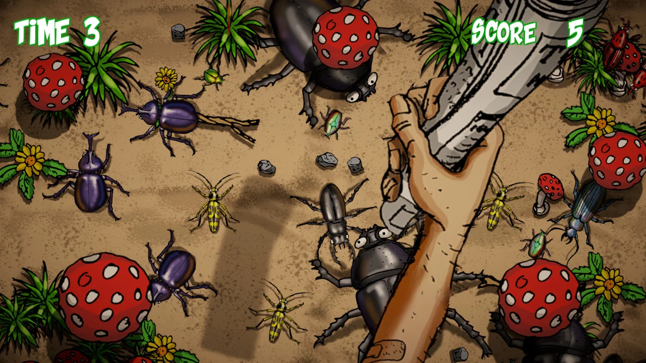 Изображение игры: Bug Splatt