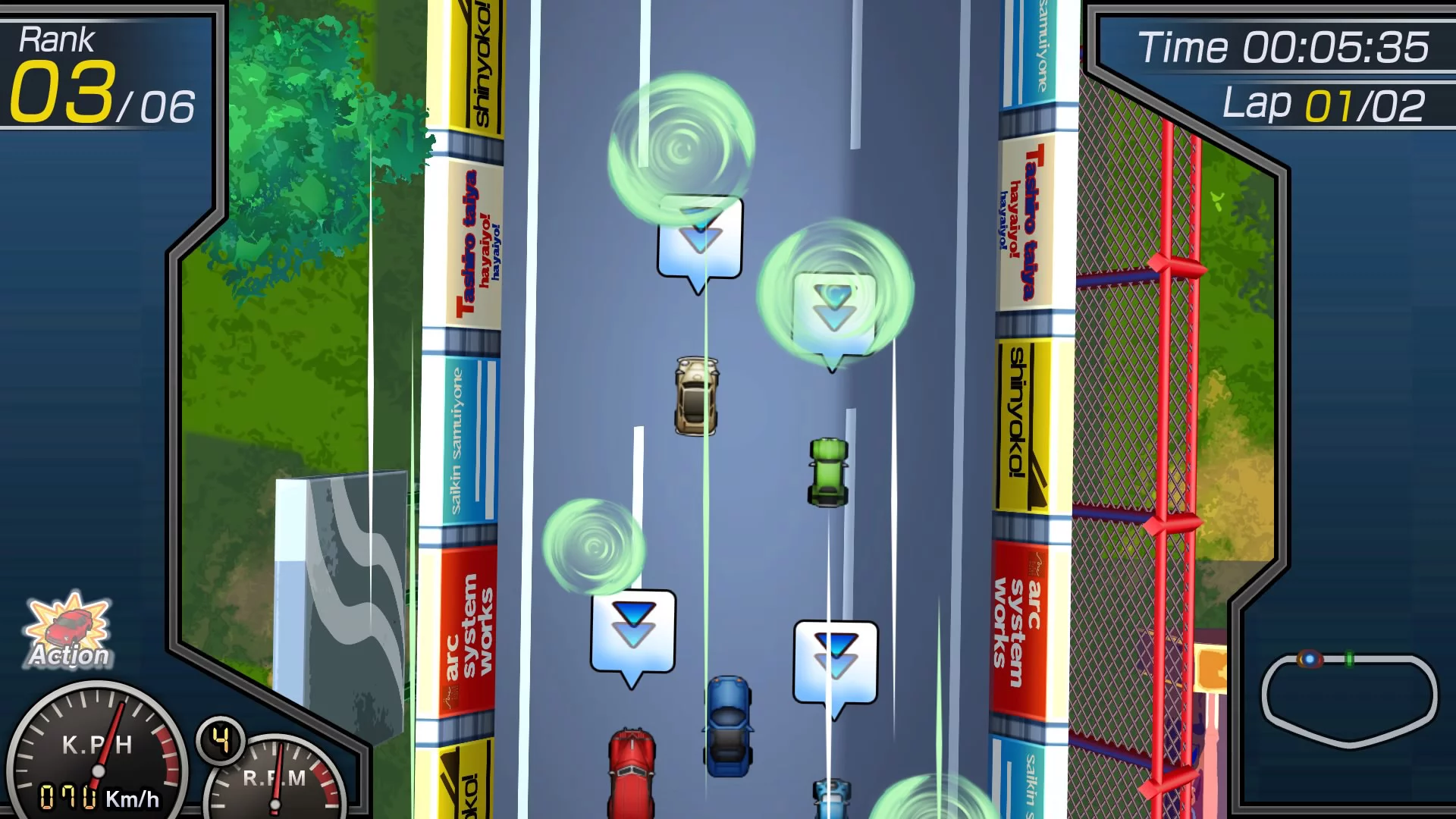 Изображение игры: Gotcha Racing 2nd