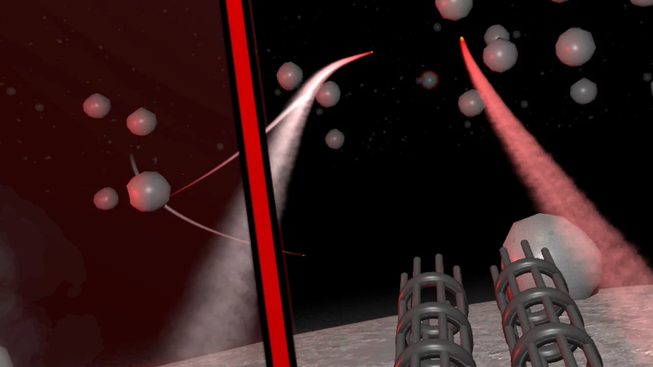 Изображение игры: Asteroid Turret Defender VR
